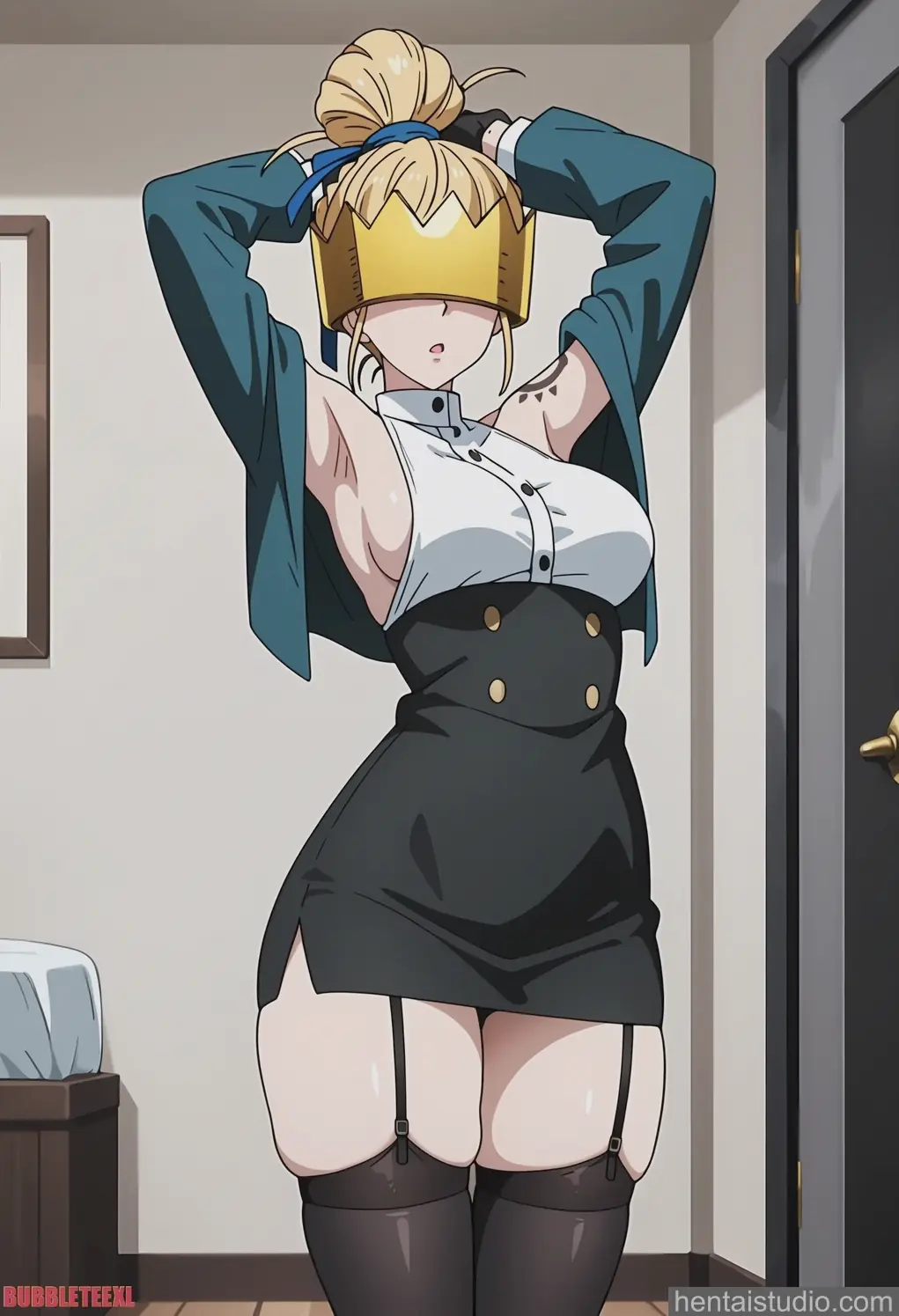 Haumea from Fire Force hentai art 25 of 53