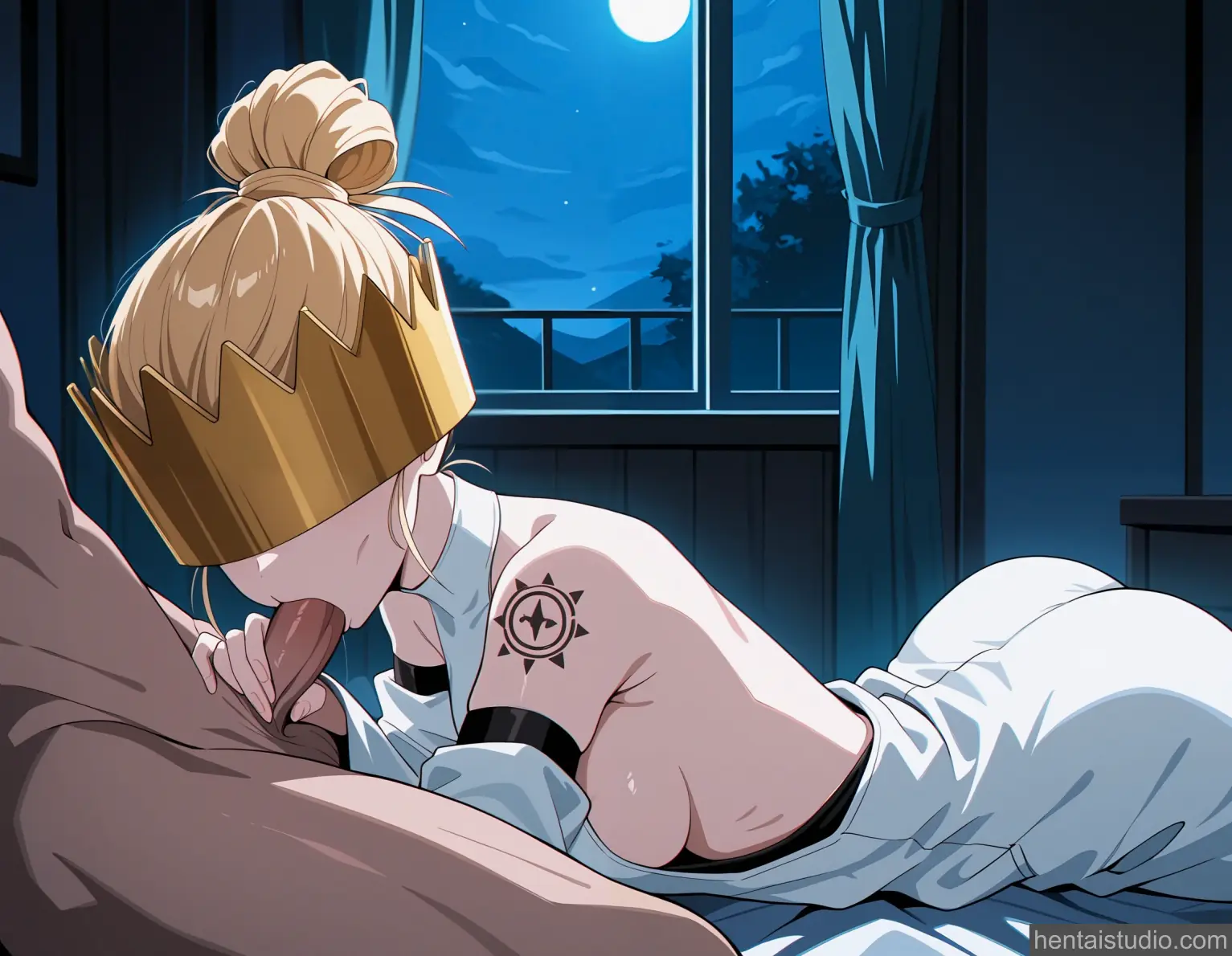 Haumea from Fire Force hentai art 5 of 19