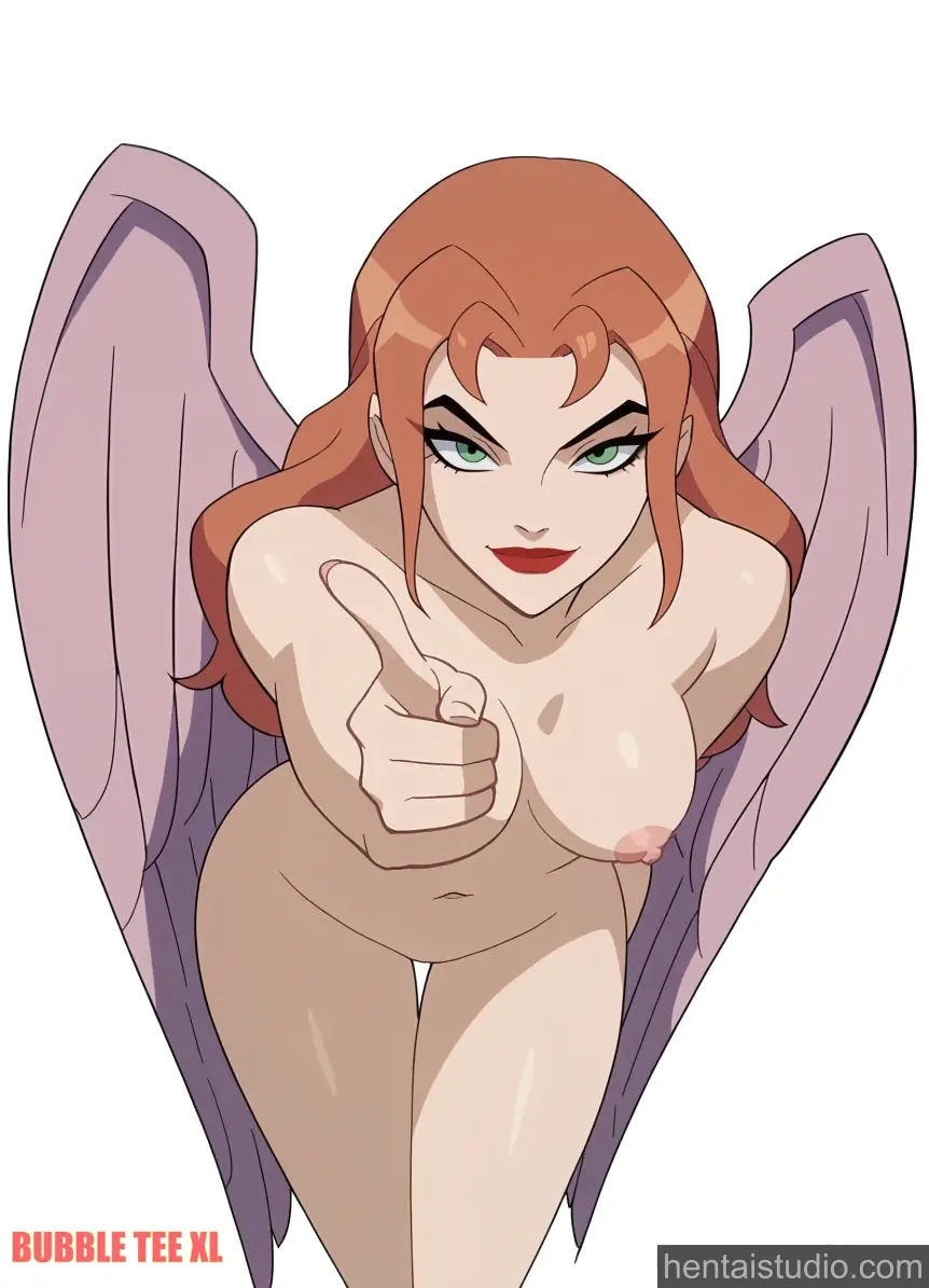 Hawkgirl from Justice League Unlimited hentai art 3 of 38