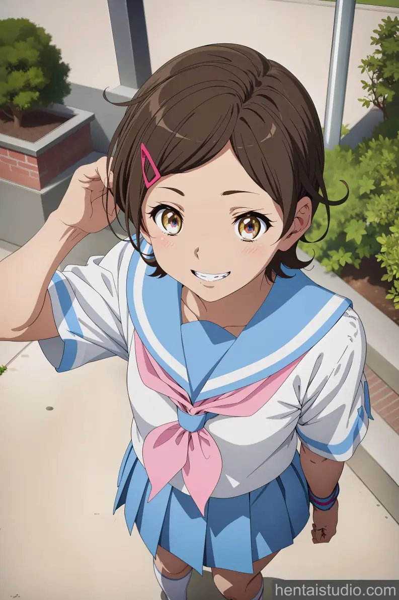 Hazuki Katou from Sound Euphonium hentai art 16 of 19