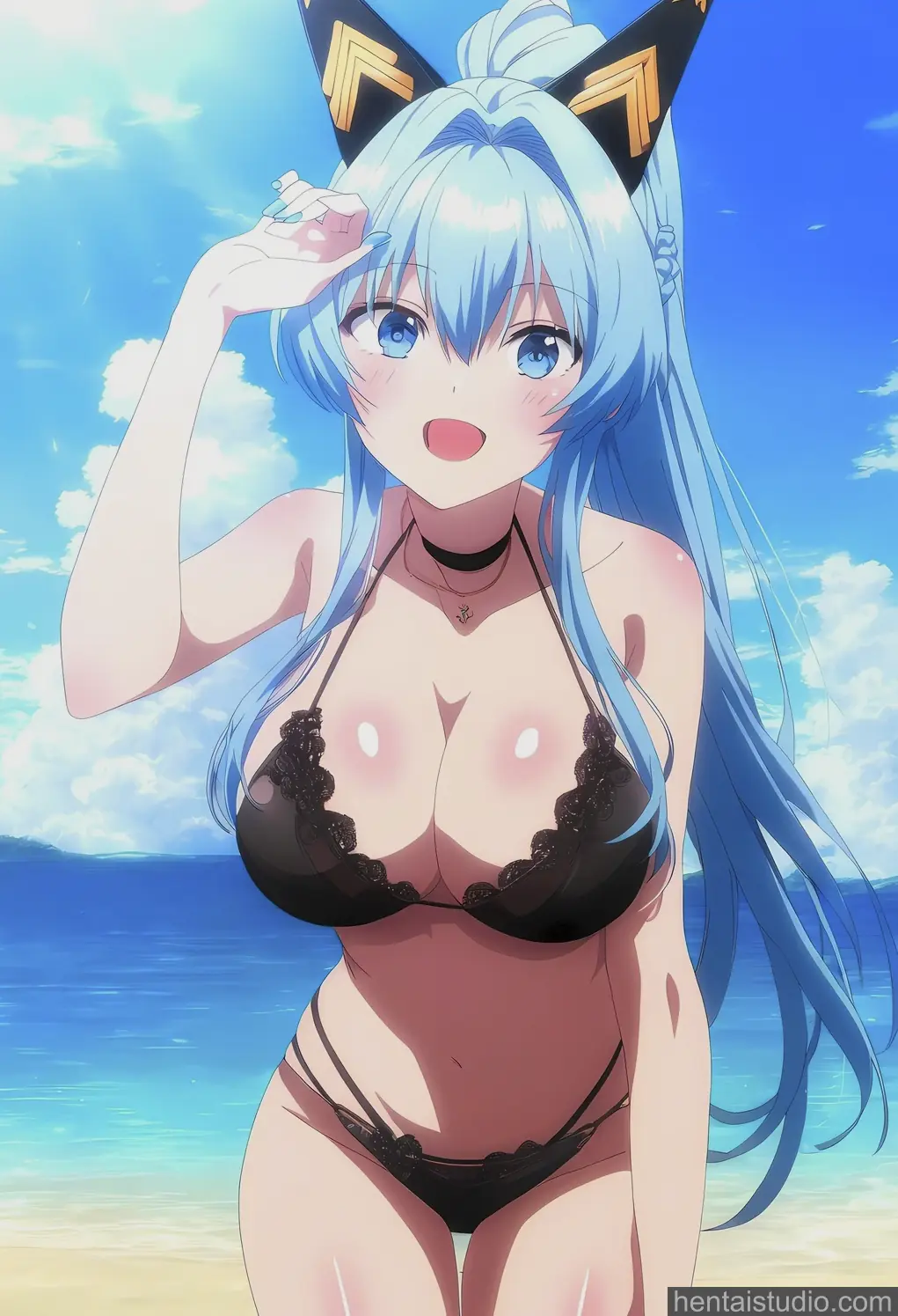Helm from Nikke hentai art 5 of 109