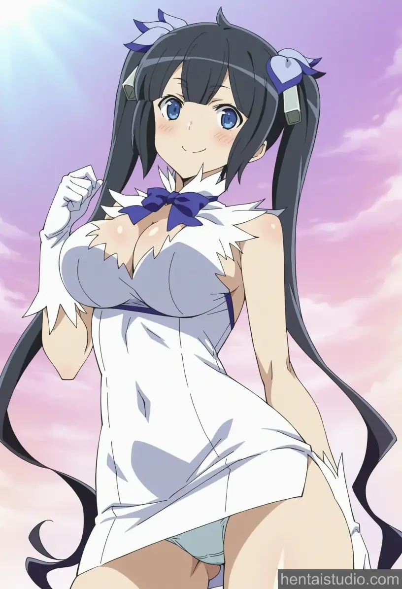 Hestia from Danmachi Is It Wrong To Try To Pick Up Girls In A Dungeon hentai art 10 of 60