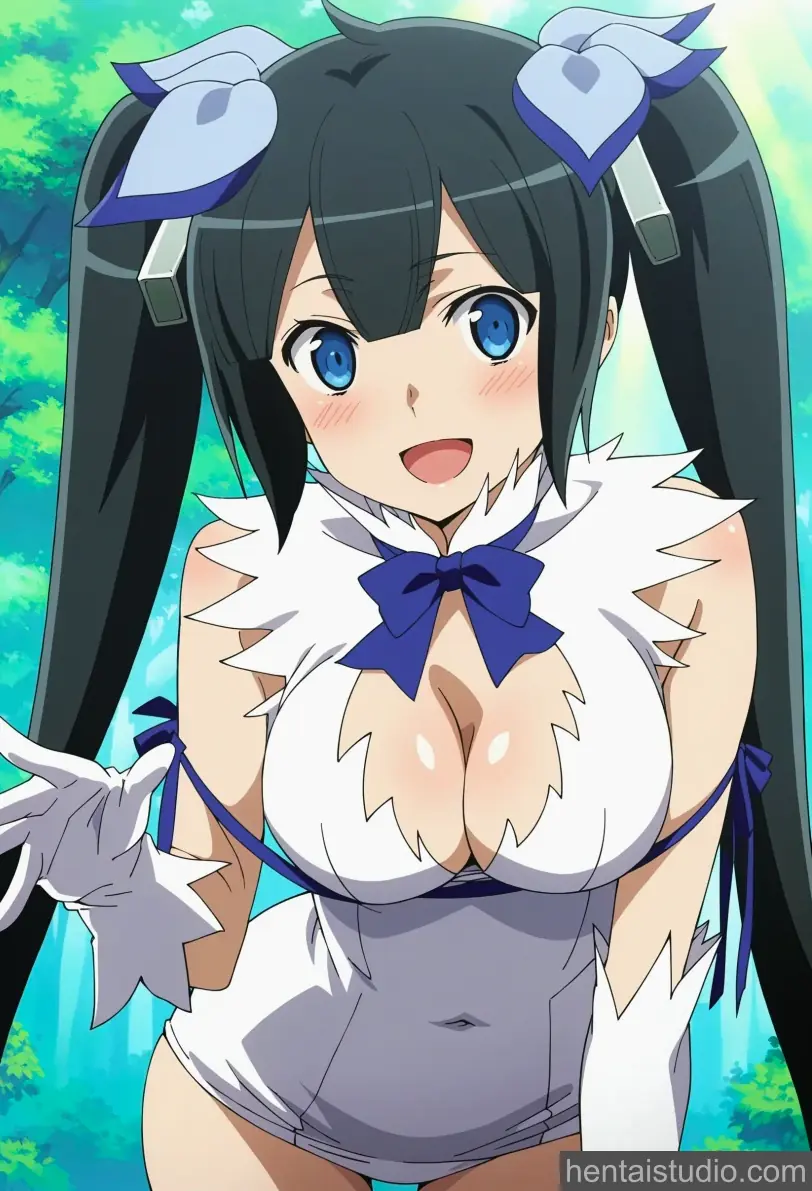 Hestia from Danmachi Is It Wrong To Try To Pick Up Girls In A Dungeon hentai art 11 of 60