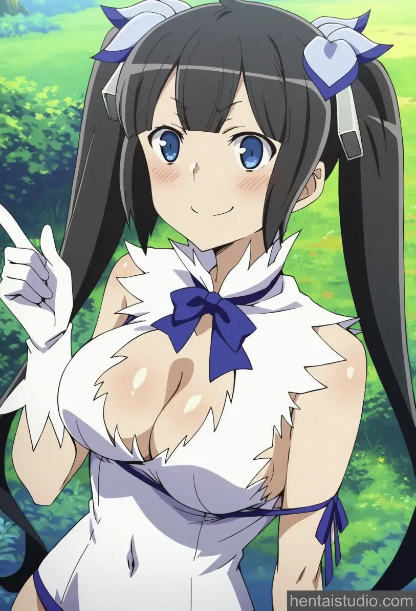 Hestia from Danmachi Is It Wrong To Try To Pick Up Girls In A Dungeon hentai art 13 of 60