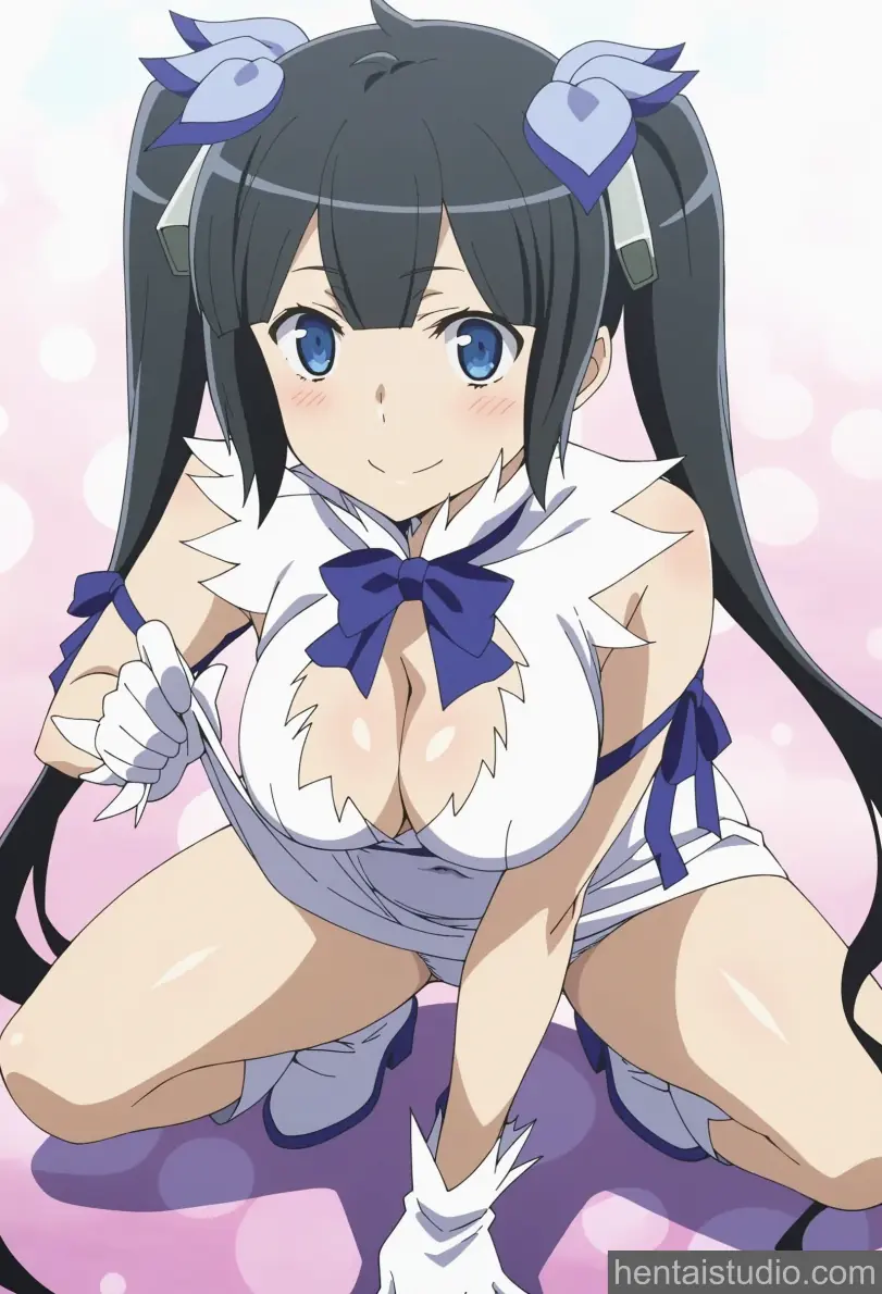 Hestia from Danmachi Is It Wrong To Try To Pick Up Girls In A Dungeon hentai art 14 of 60