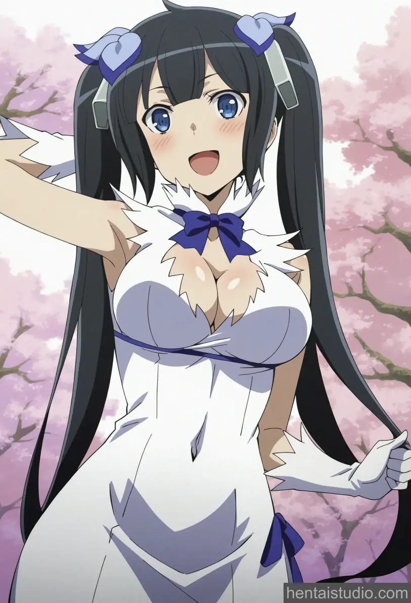 Hestia from Danmachi Is It Wrong To Try To Pick Up Girls In A Dungeon hentai art 3 of 60