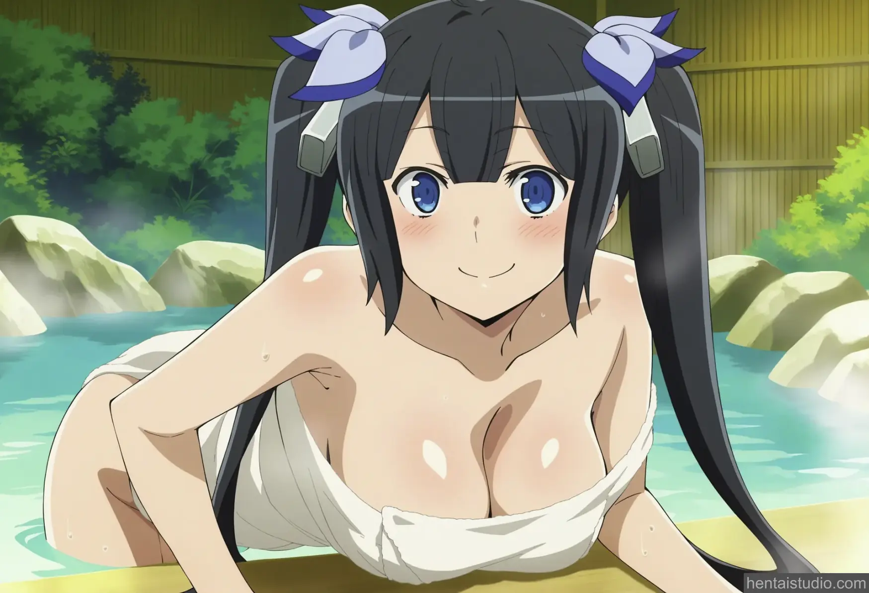 Hestia from Danmachi Is It Wrong To Try To Pick Up Girls In A Dungeon hentai art 51 of 60