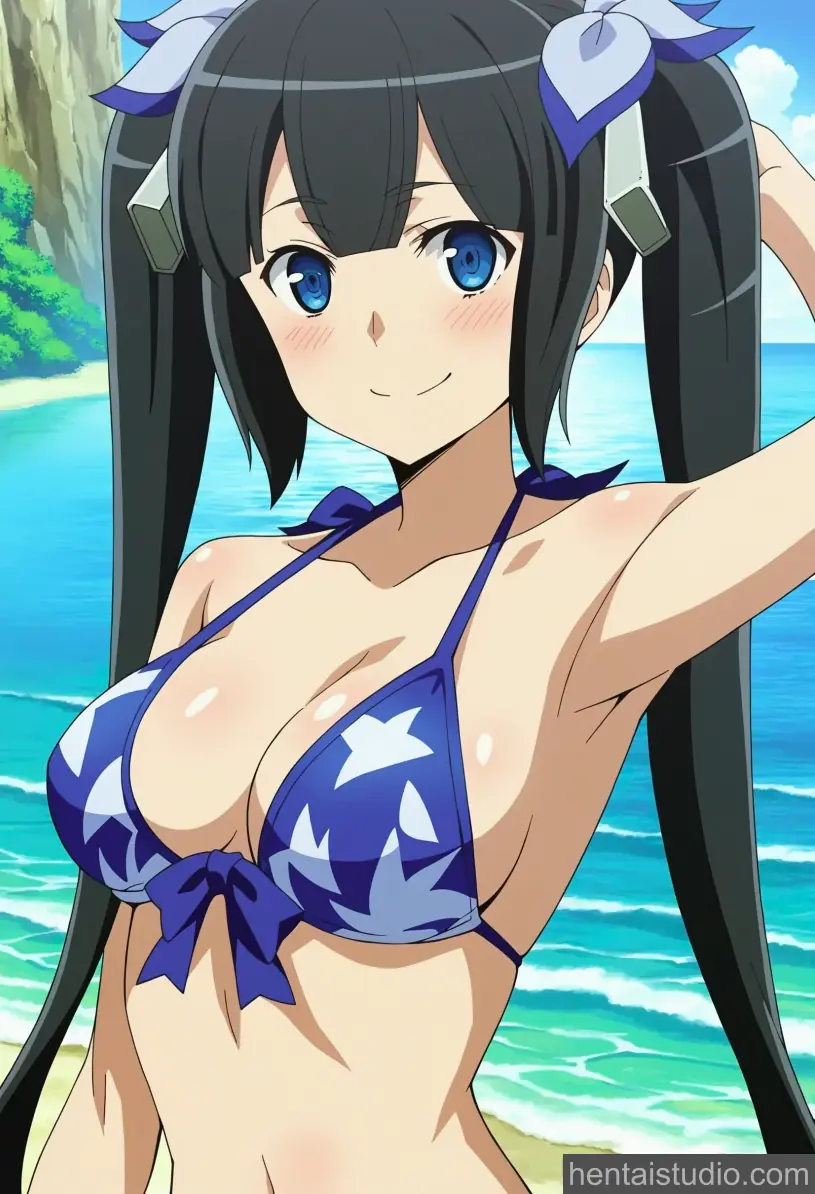 Hestia from Danmachi Is It Wrong To Try To Pick Up Girls In A Dungeon hentai art 59 of 60