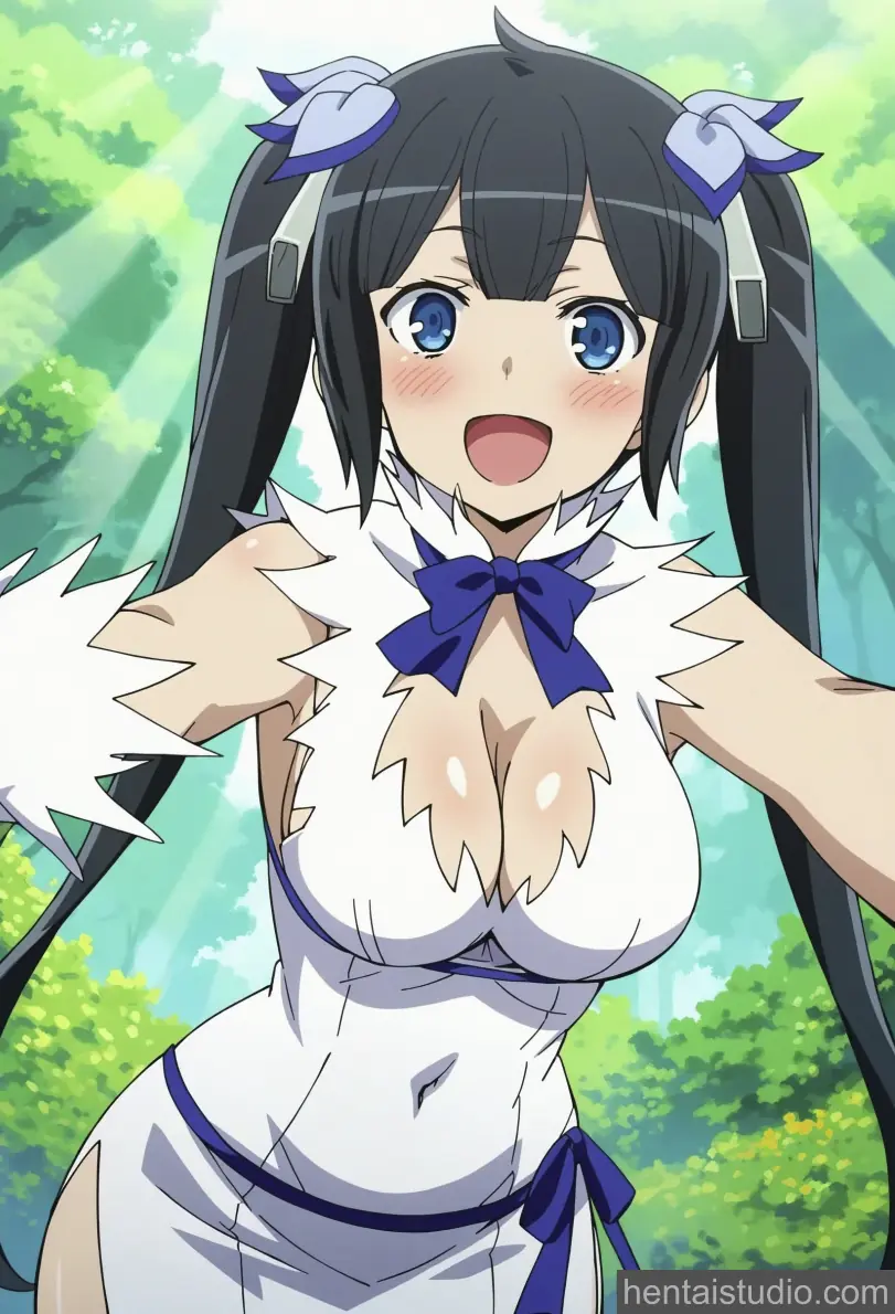 Hestia from Danmachi Is It Wrong To Try To Pick Up Girls In A Dungeon hentai art 6 of 60
