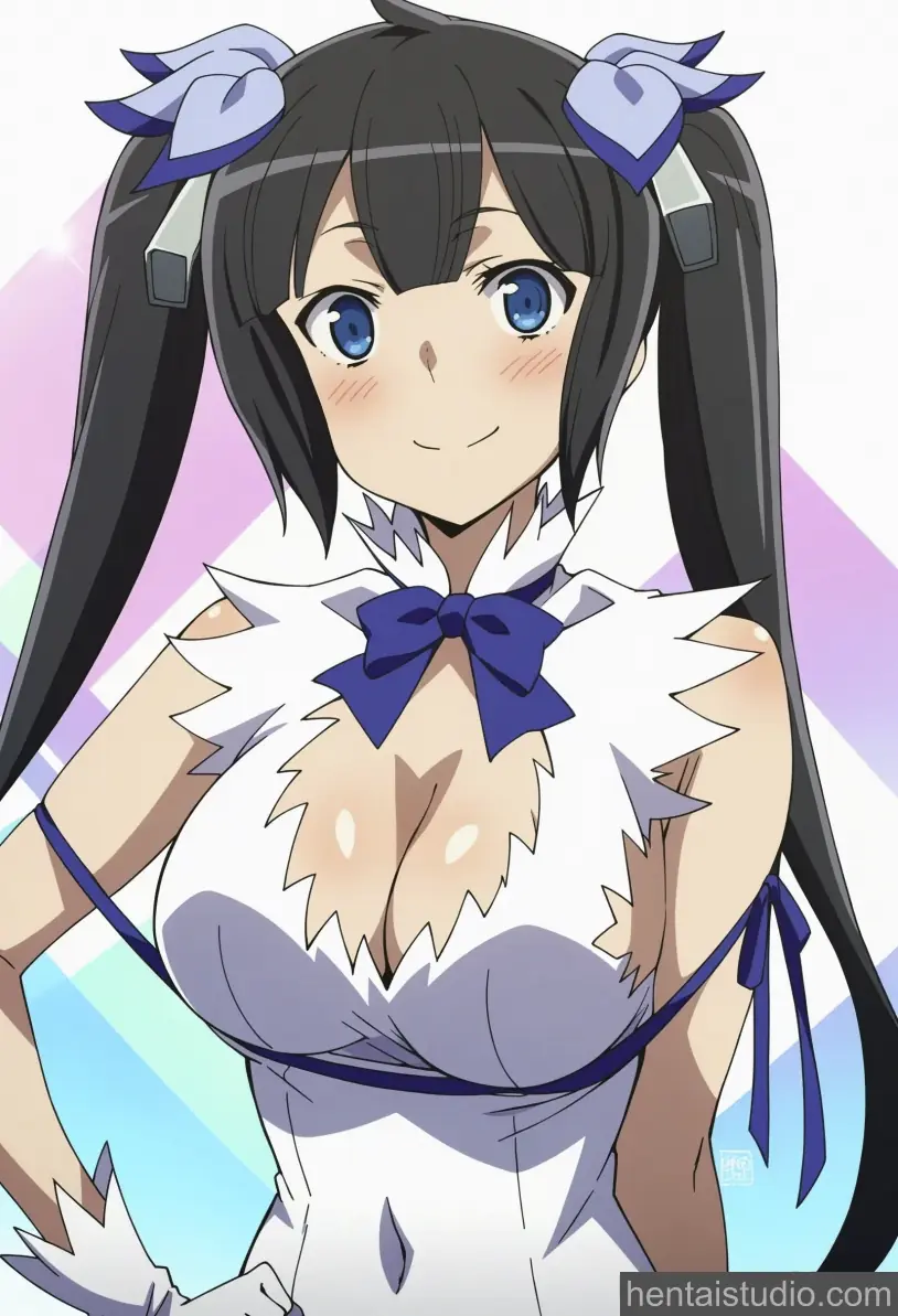 Hestia from Danmachi Is It Wrong To Try To Pick Up Girls In A Dungeon hentai art 8 of 60