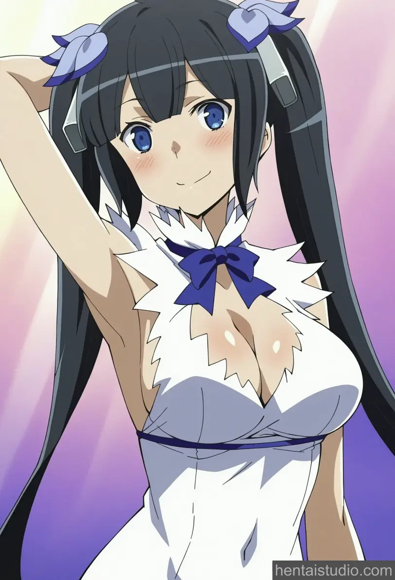 Hestia from Danmachi Is It Wrong To Try To Pick Up Girls In A Dungeon hentai art 9 of 60