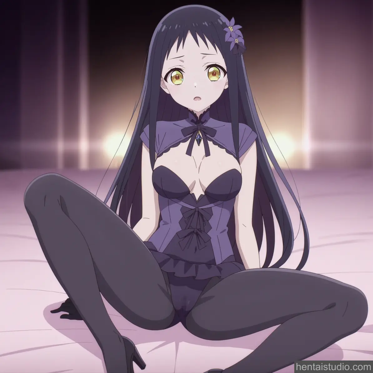 Hibana Kagari from The Magical Girl And The Evil Lieutenant Used To Be Archenemies hentai art 3 of 12