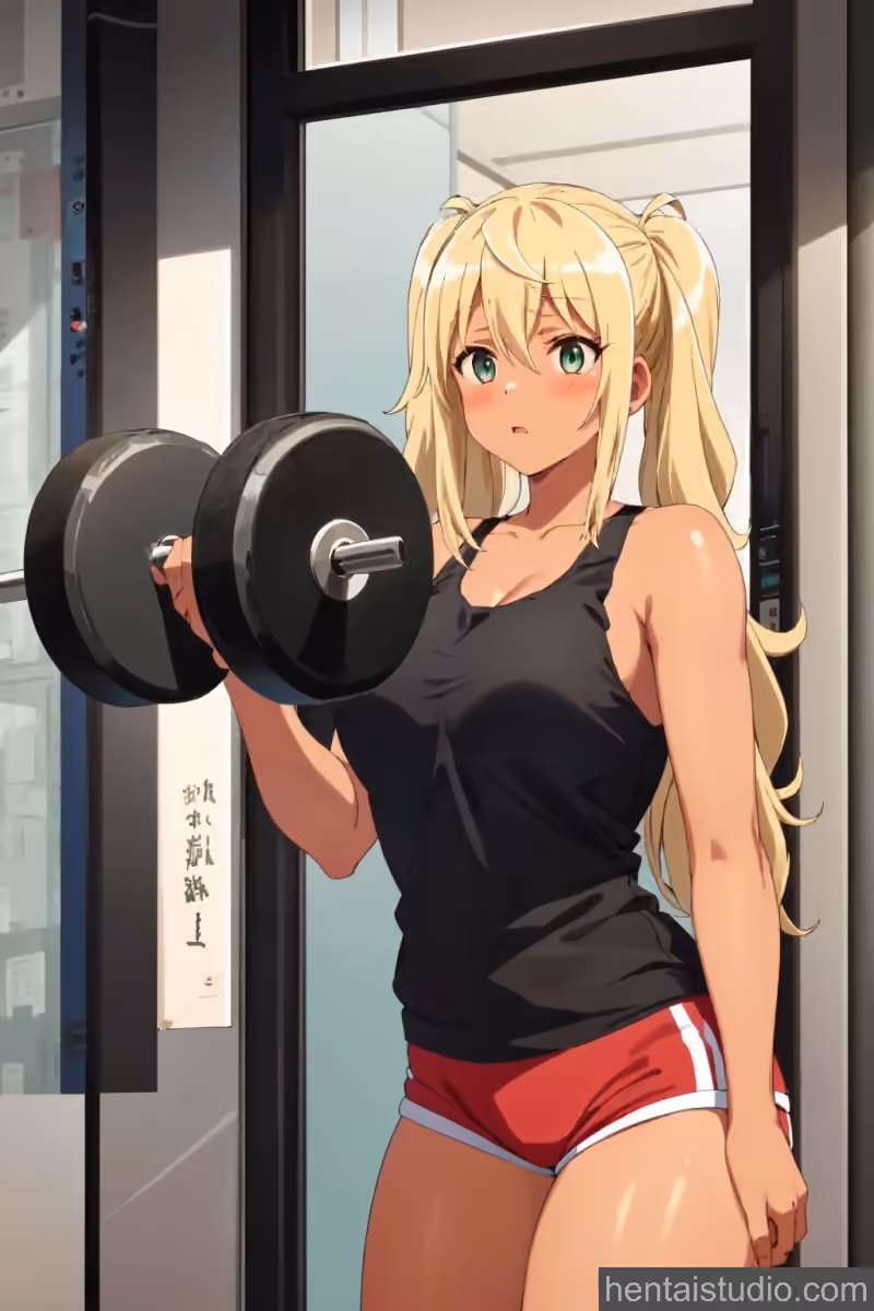 Hibiki Sakura - How Heavy Are the Dumbbells You Lift? (Dumbbell Nan Kilo Moteru?) - Hentai Gallery - 101 Images — image 2 of 101