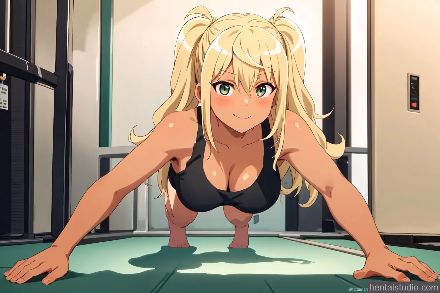 Hibiki Sakura - How Heavy Are the Dumbbells You Lift? (Dumbbell Nan Kilo Moteru?) - Hentai Gallery - 101 Images — image 5 of 101