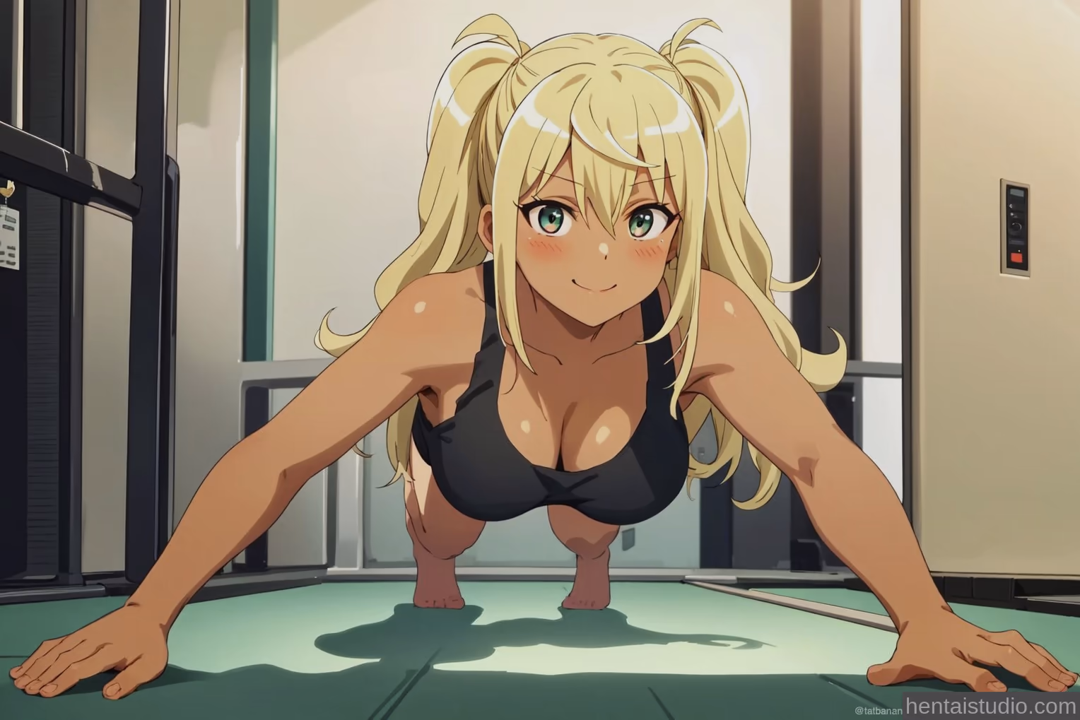 Hibiki Sakura from How Heavy Are The Dumbbelss You Lift — image 5 of 101