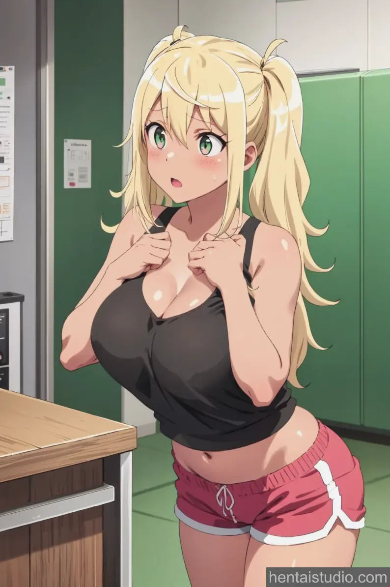 Hibiki Sakura from How Heavy Are The Dumbbelss You Lift hentai art 75 of 101