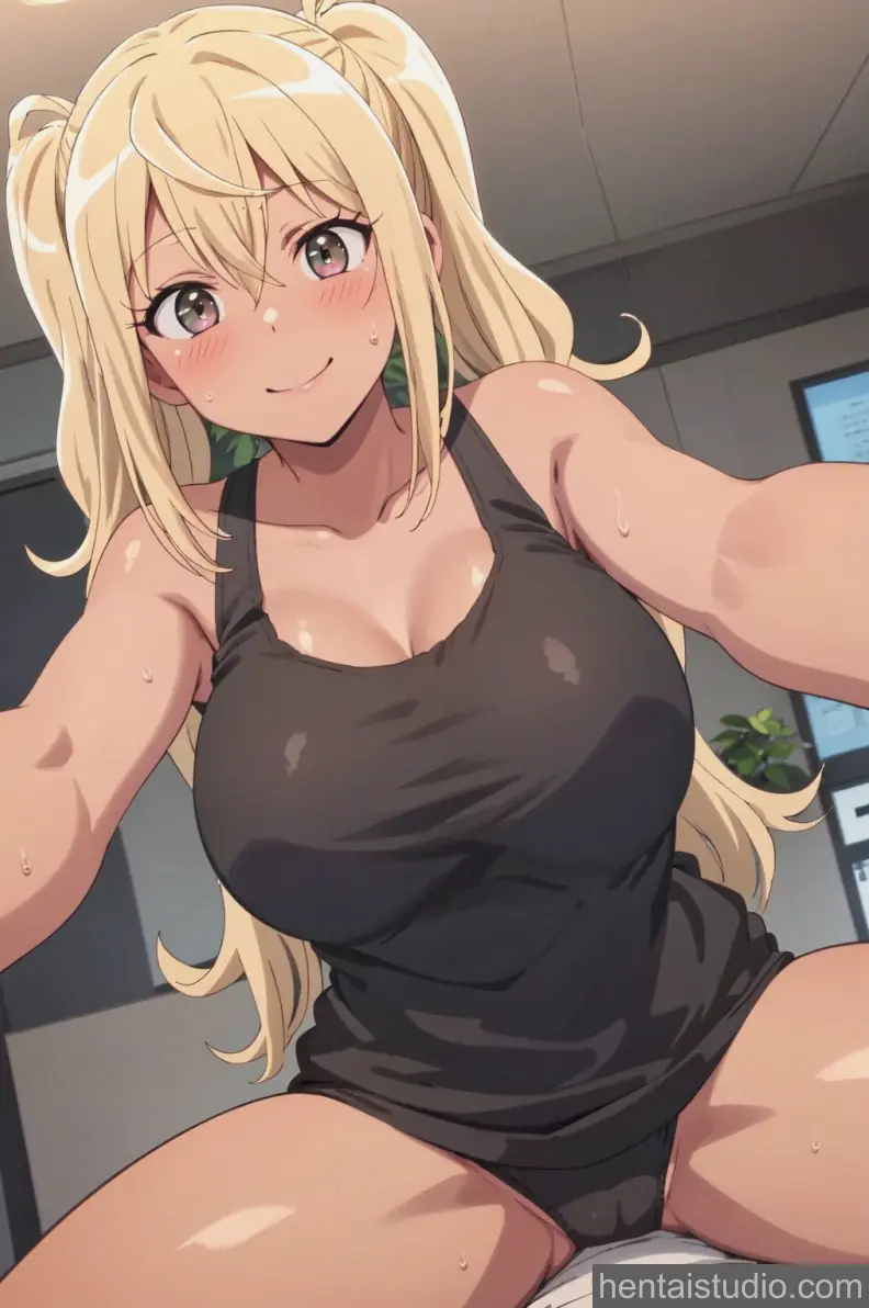 Hibiki Sakura from How Heavy Are The Dumbbelss You Lift hentai art 92 of 101