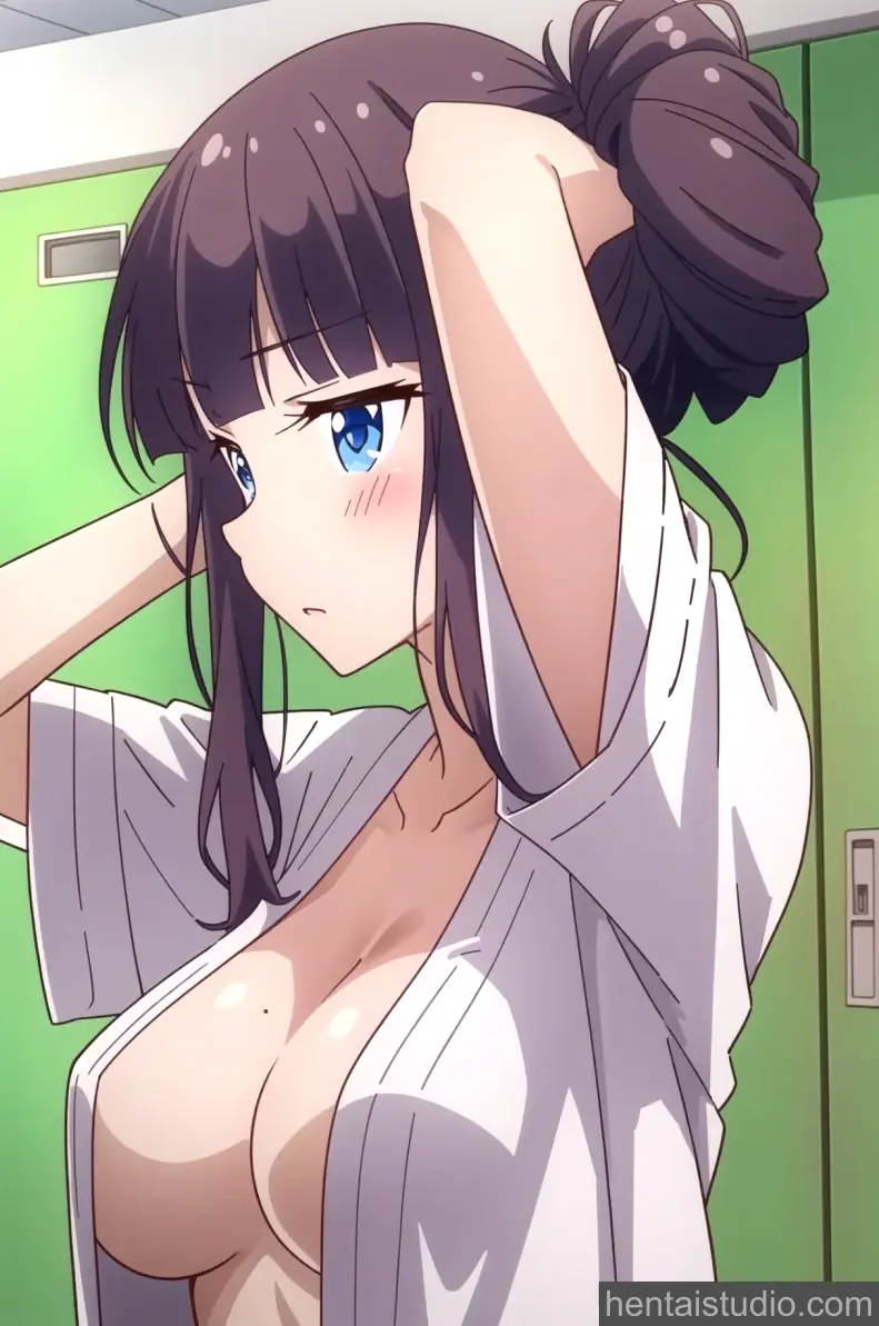 Hifumi Takimoto from New Game hentai art 16 of 53