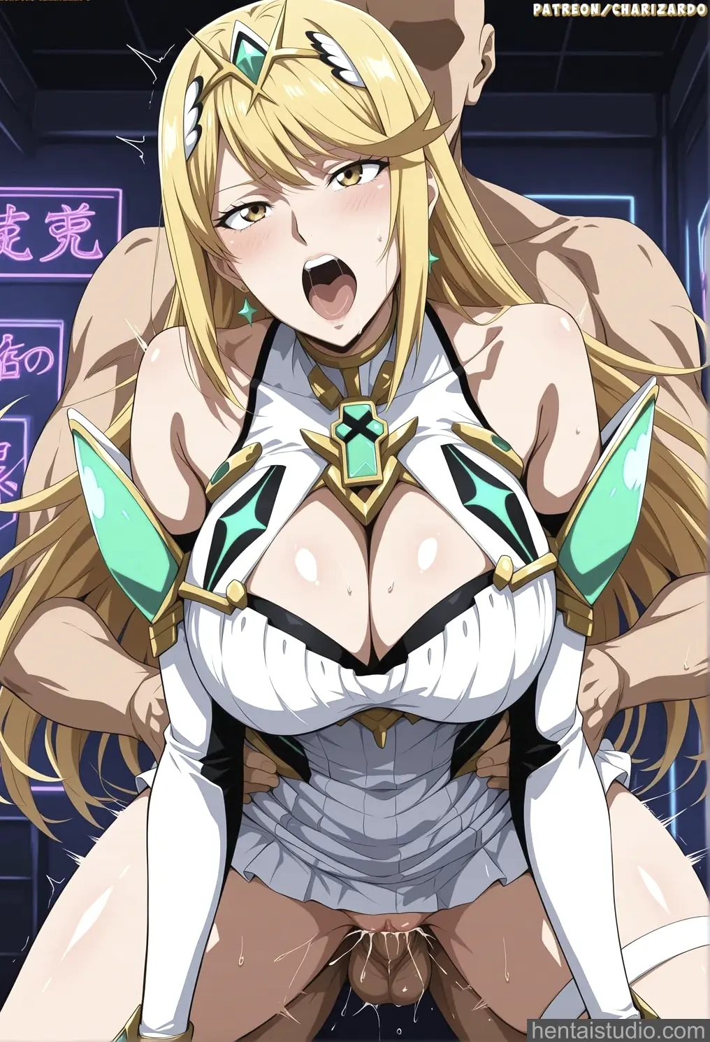 Hikari from Xenoblade 2 hentai art 27 of 76