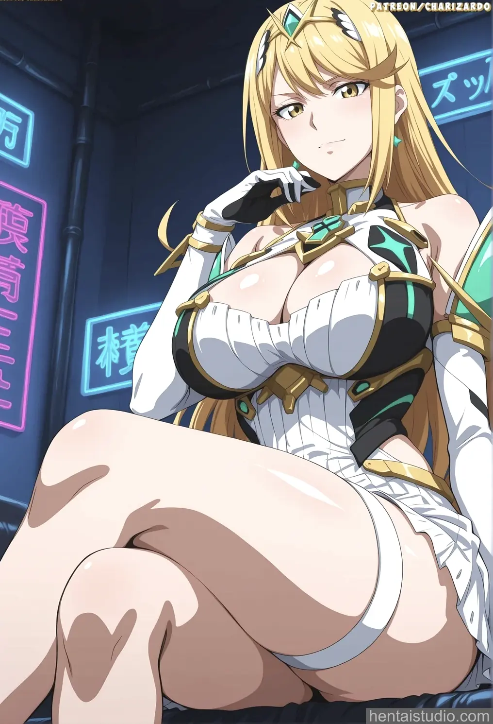 Hikari from Xenoblade 2 hentai art 31 of 76