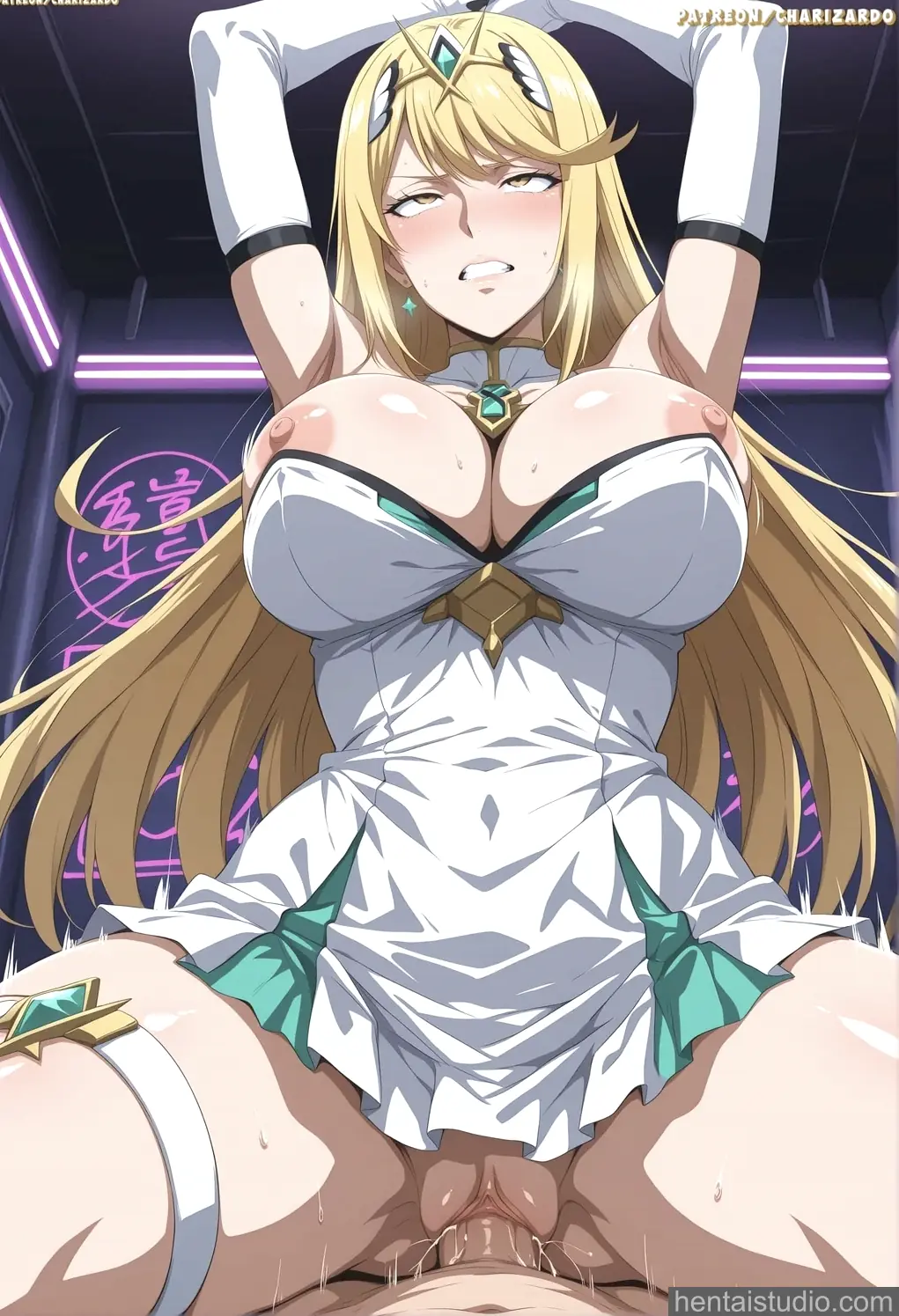 Hikari from Xenoblade 2 hentai art 39 of 76