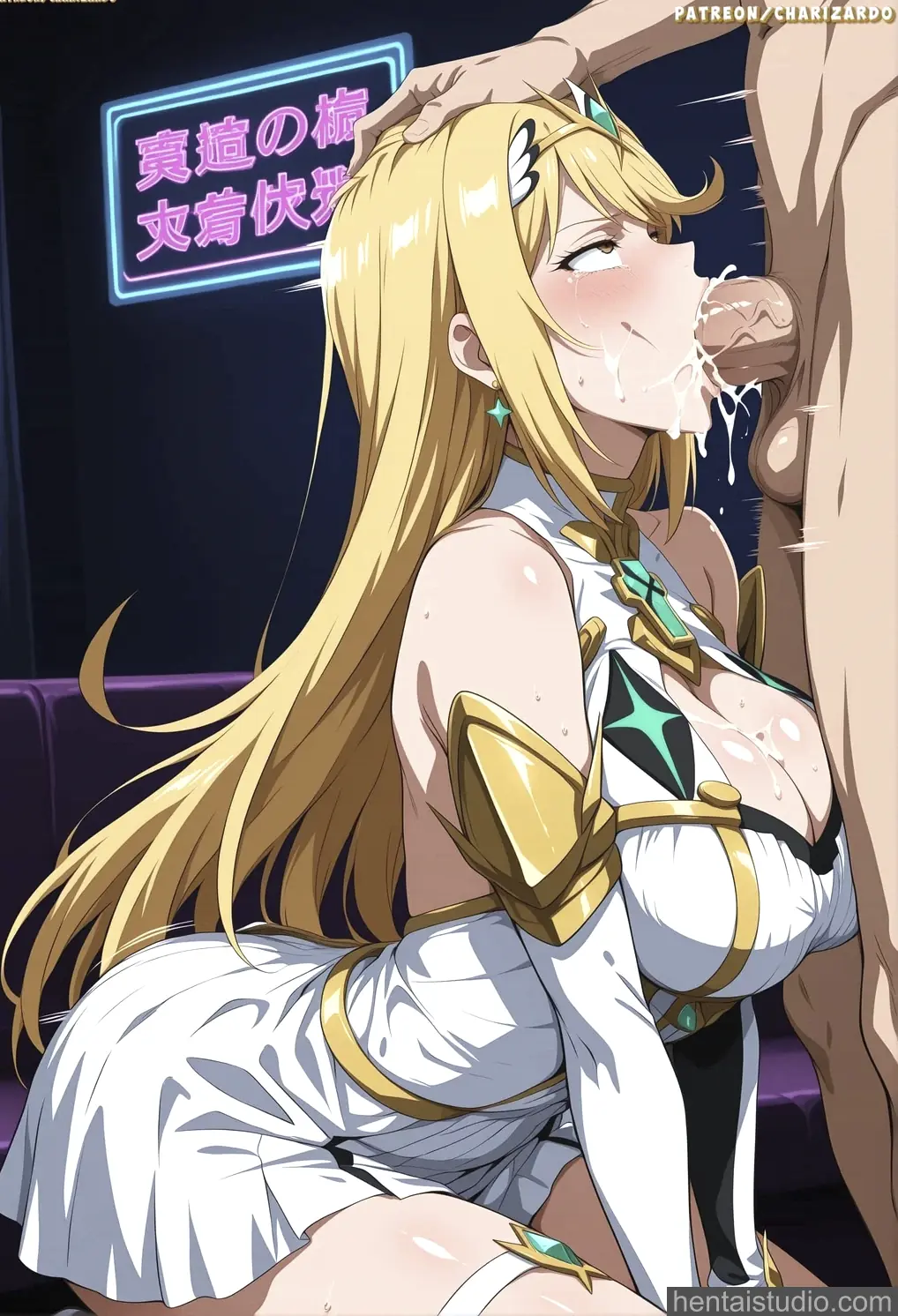 Hikari from Xenoblade 2 hentai art 74 of 76