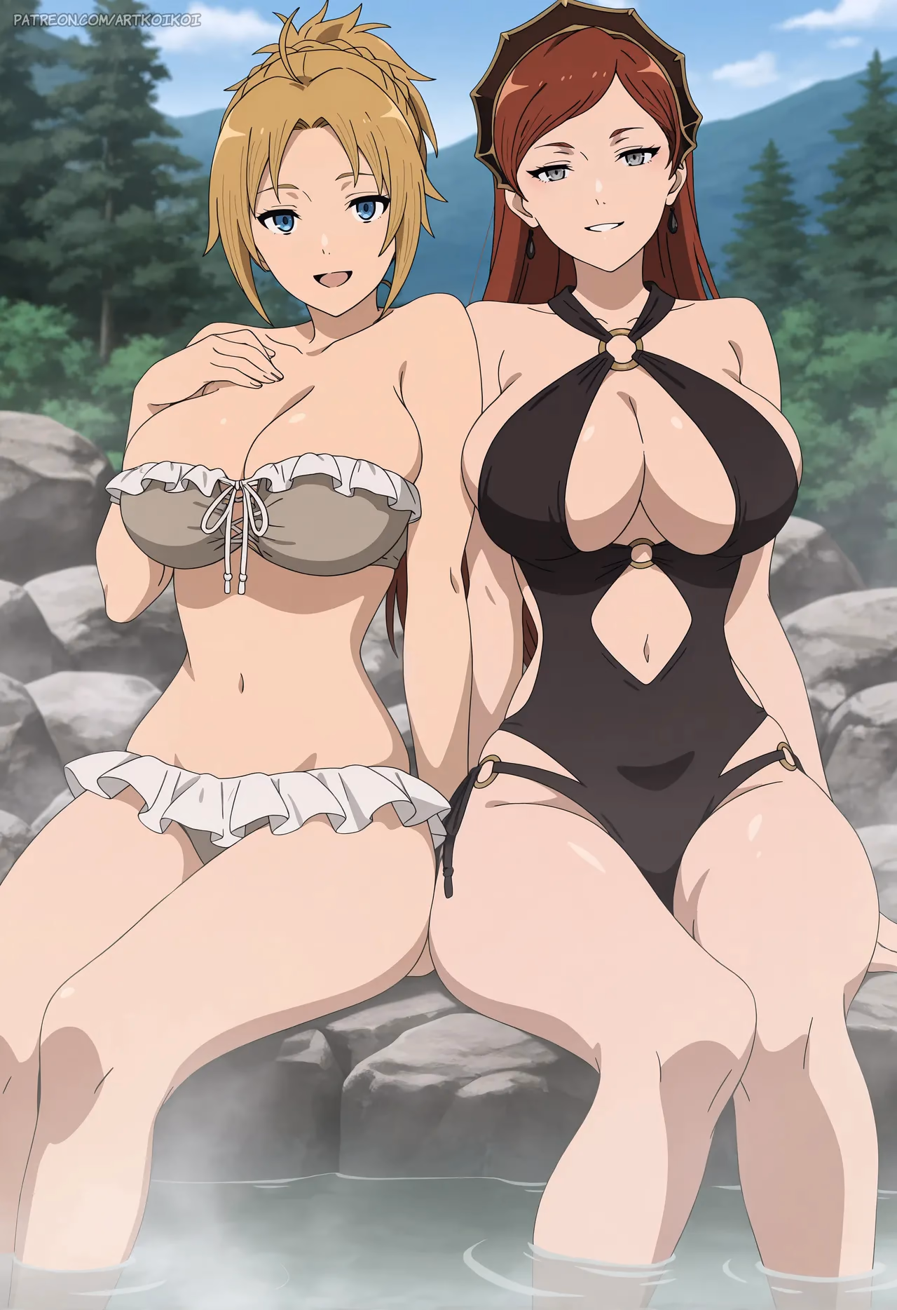 Hilda Boreas Greyrat x Zenith Greyrat - Mushoku Tensei: Jobless Reincarnation - Hentai Gallery - 80 Images — image 1 of 80