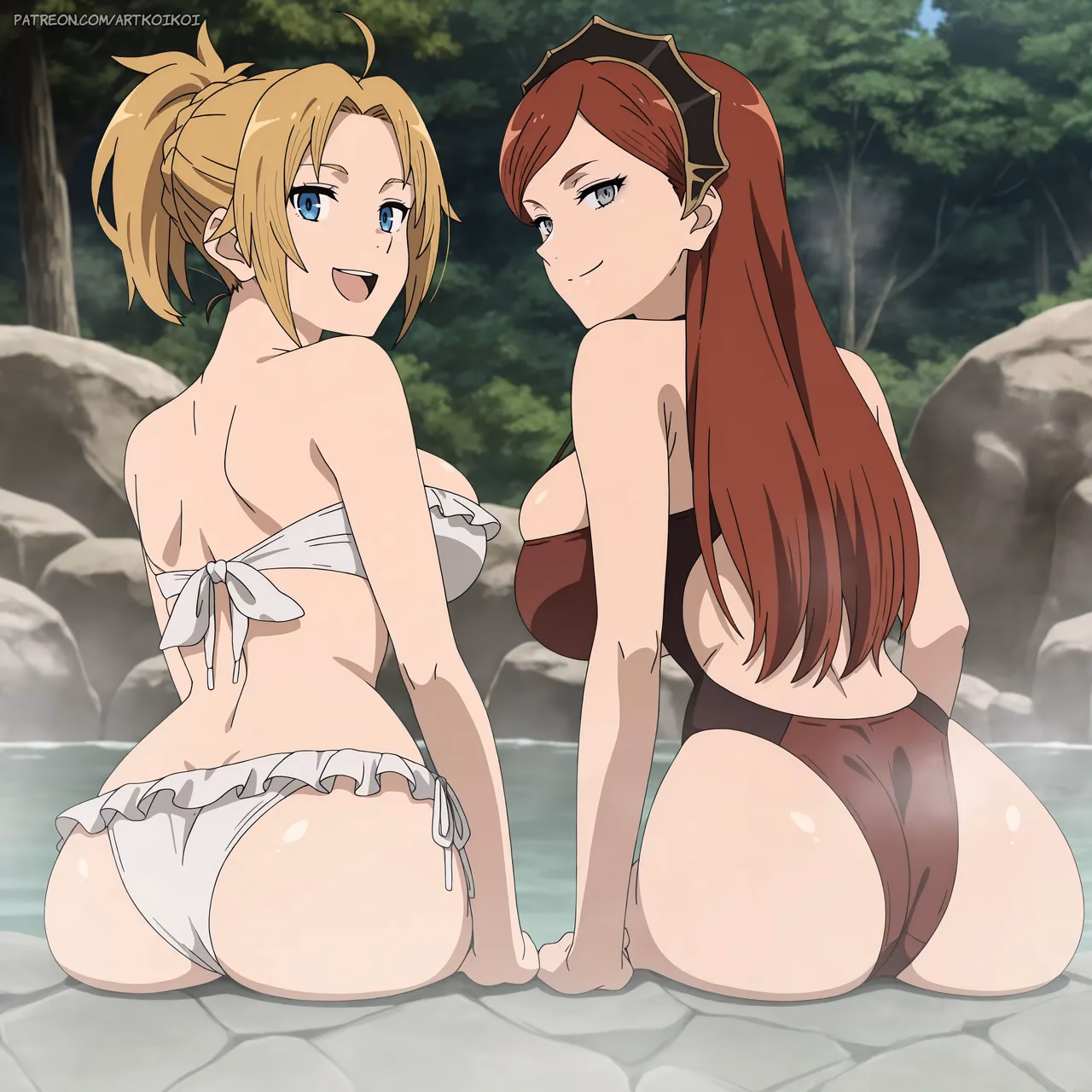 Hilda Boreas Greyrat x Zenith Greyrat - Mushoku Tensei: Jobless Reincarnation - Hentai Gallery - 80 Images — image 11 of 80