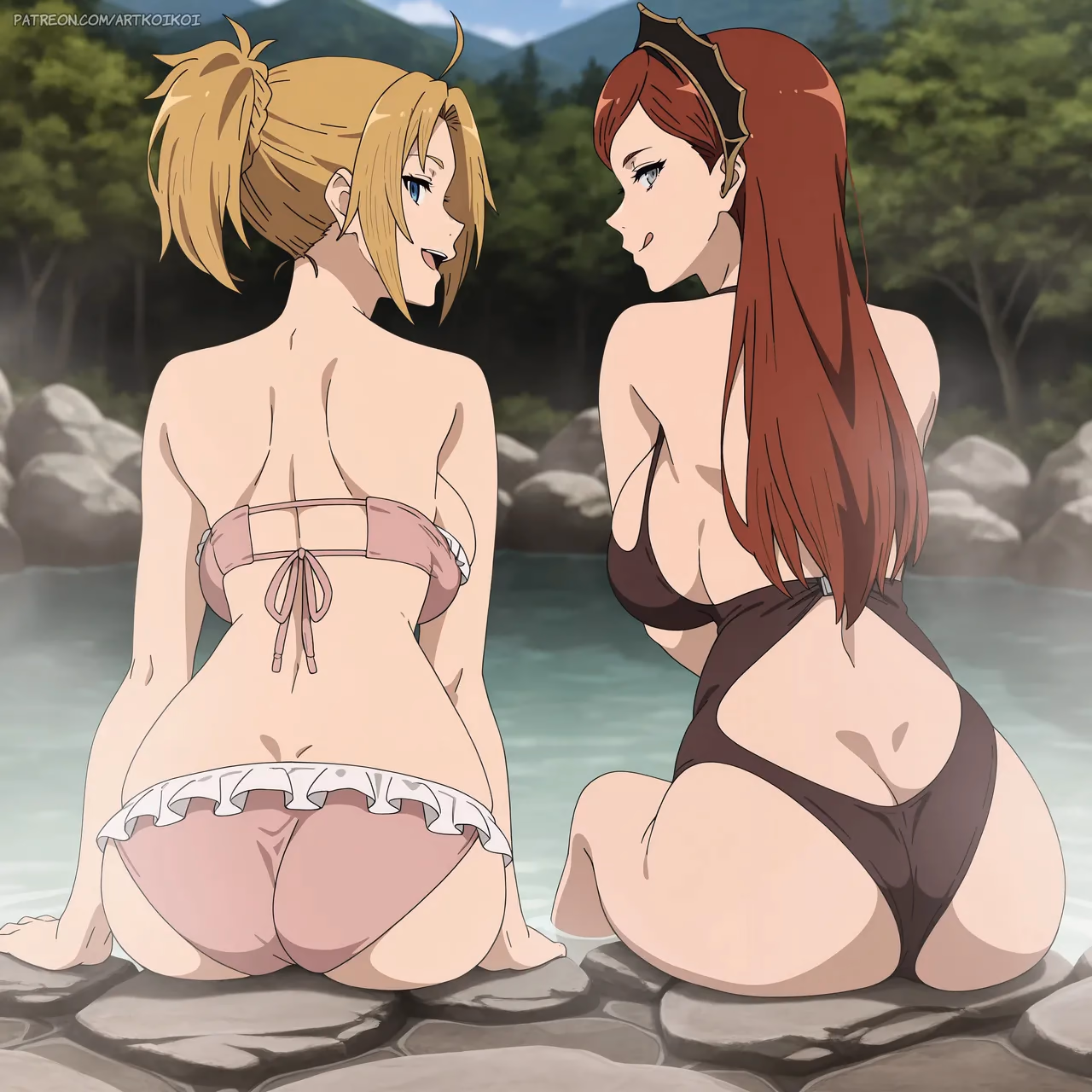 Hilda Boreas Greyrat x Zenith Greyrat - Mushoku Tensei: Jobless Reincarnation - Hentai Gallery - 80 Images — image 12 of 80