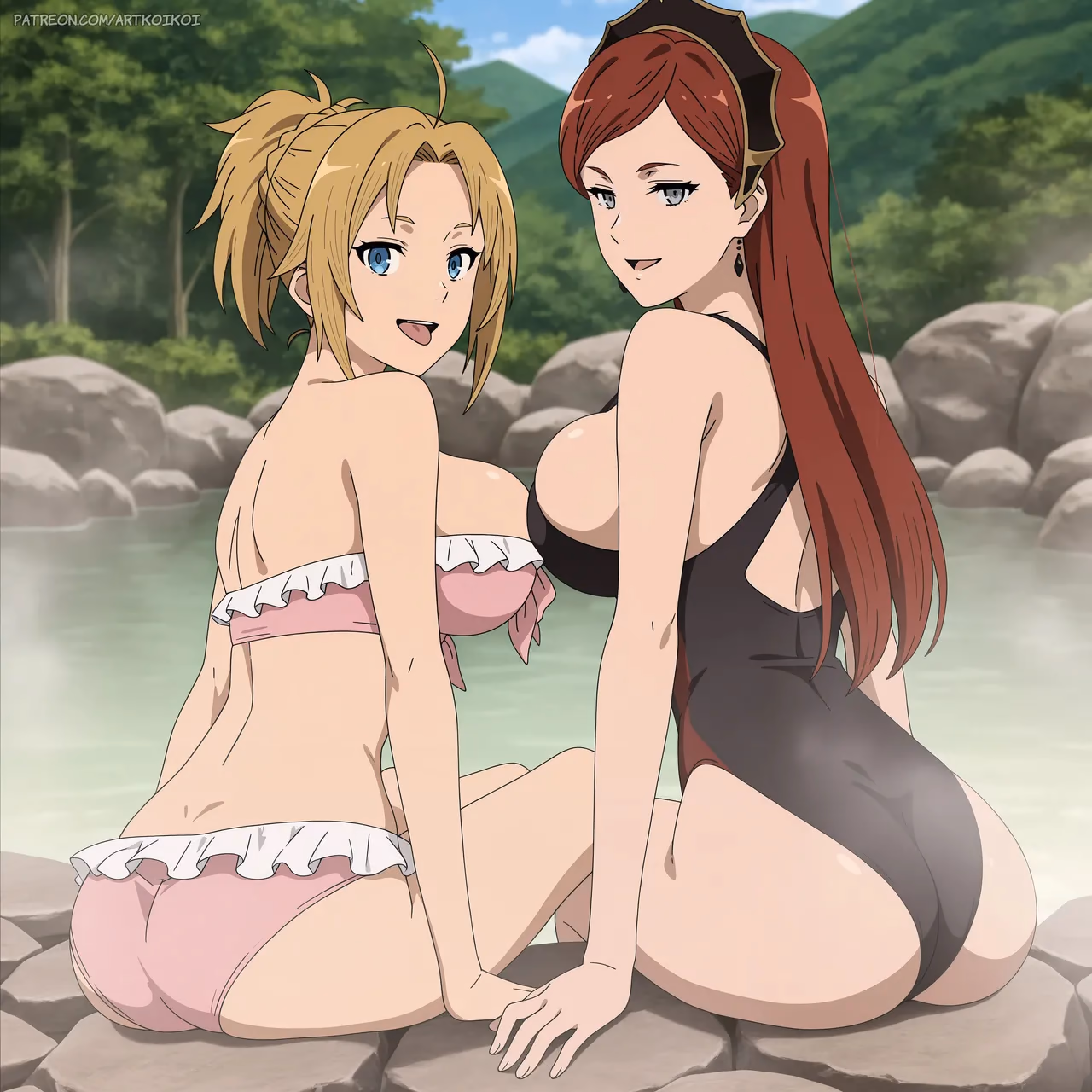 Hilda Boreas Greyrat x Zenith Greyrat - Mushoku Tensei: Jobless Reincarnation - Hentai Gallery - 80 Images — image 13 of 80