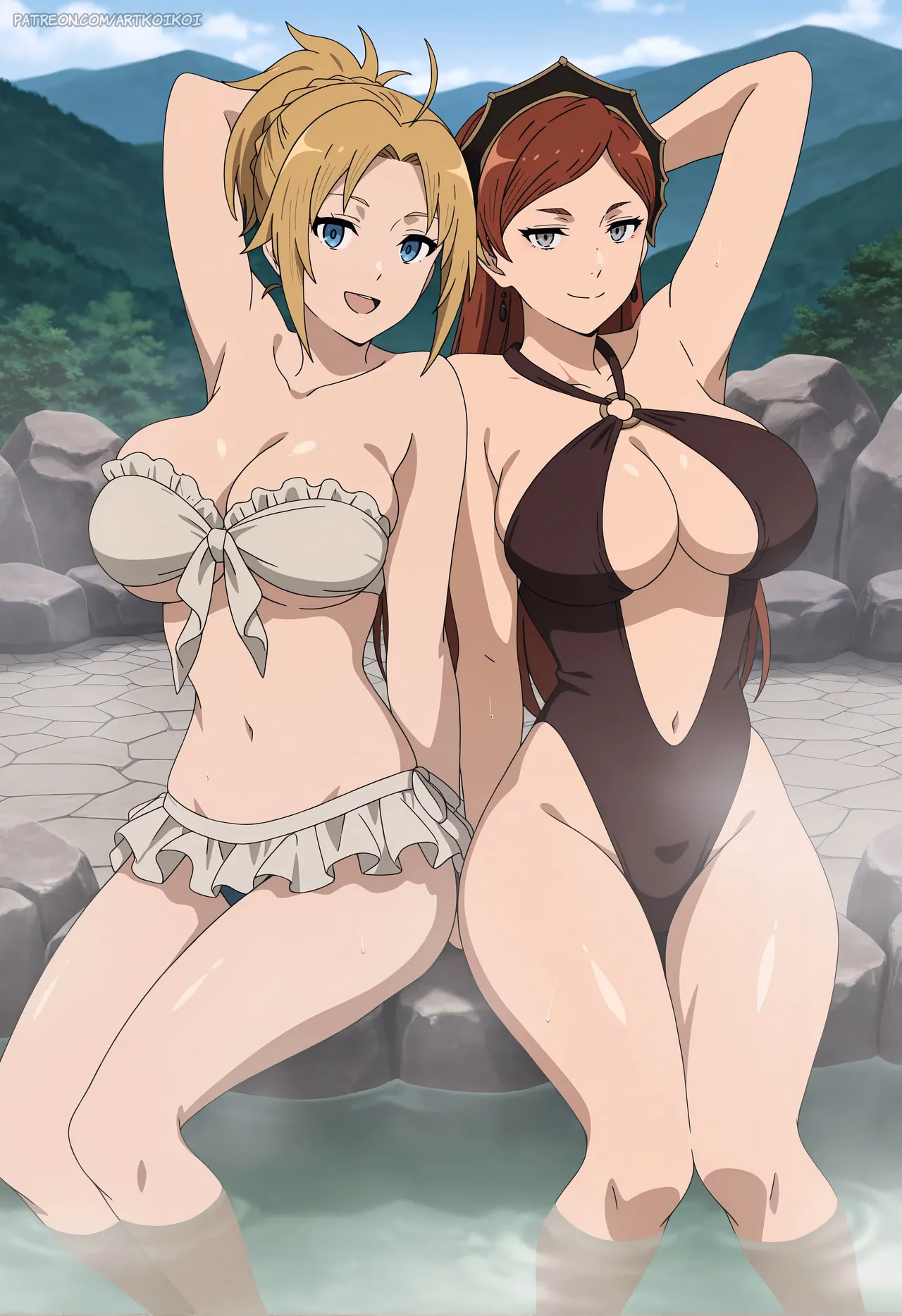 Hilda Boreas Greyrat x Zenith Greyrat - Mushoku Tensei: Jobless Reincarnation - Hentai Gallery - 80 Images — image 2 of 80