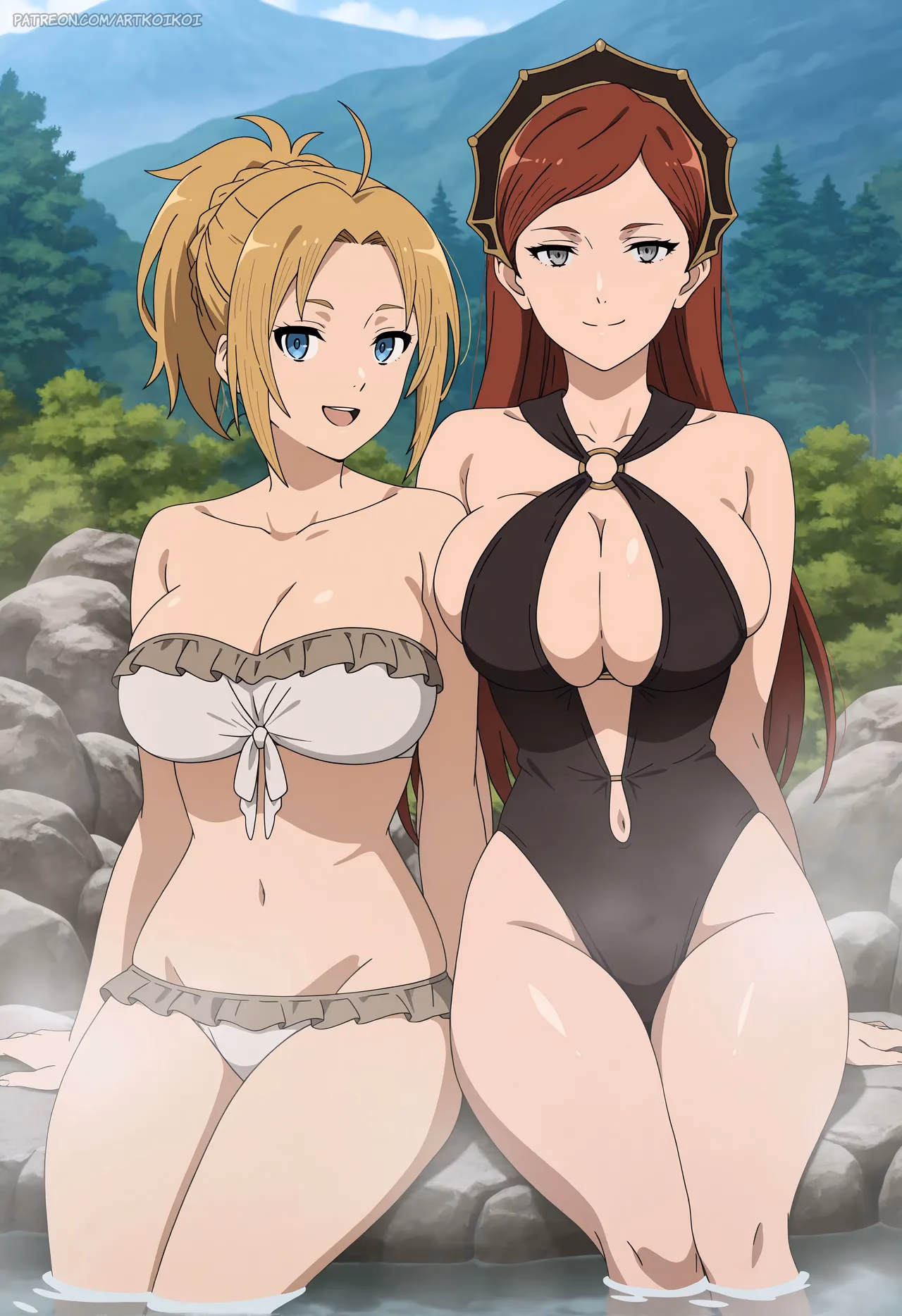 Hilda Boreas Greyrat x Zenith Greyrat - Mushoku Tensei: Jobless Reincarnation - Hentai Gallery - 80 Images — image 3 of 80