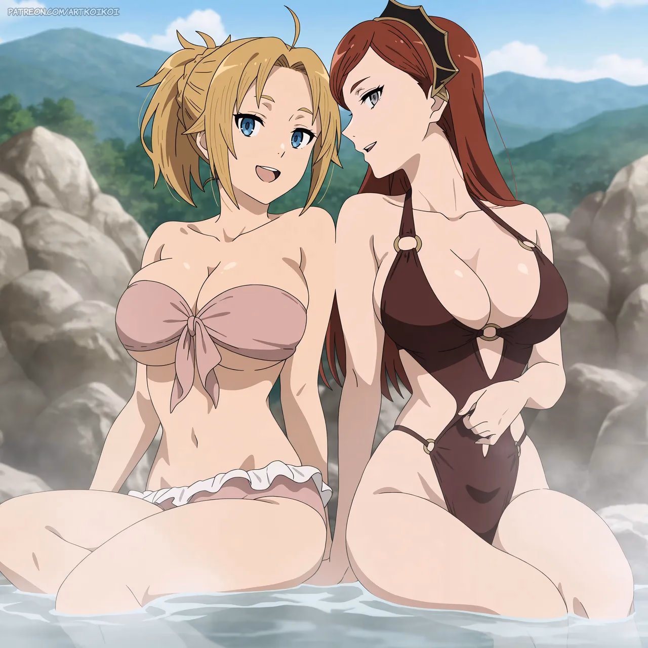 Hilda Boreas Greyrat x Zenith Greyrat - Mushoku Tensei: Jobless Reincarnation - Hentai Gallery - 80 Images — image 6 of 80