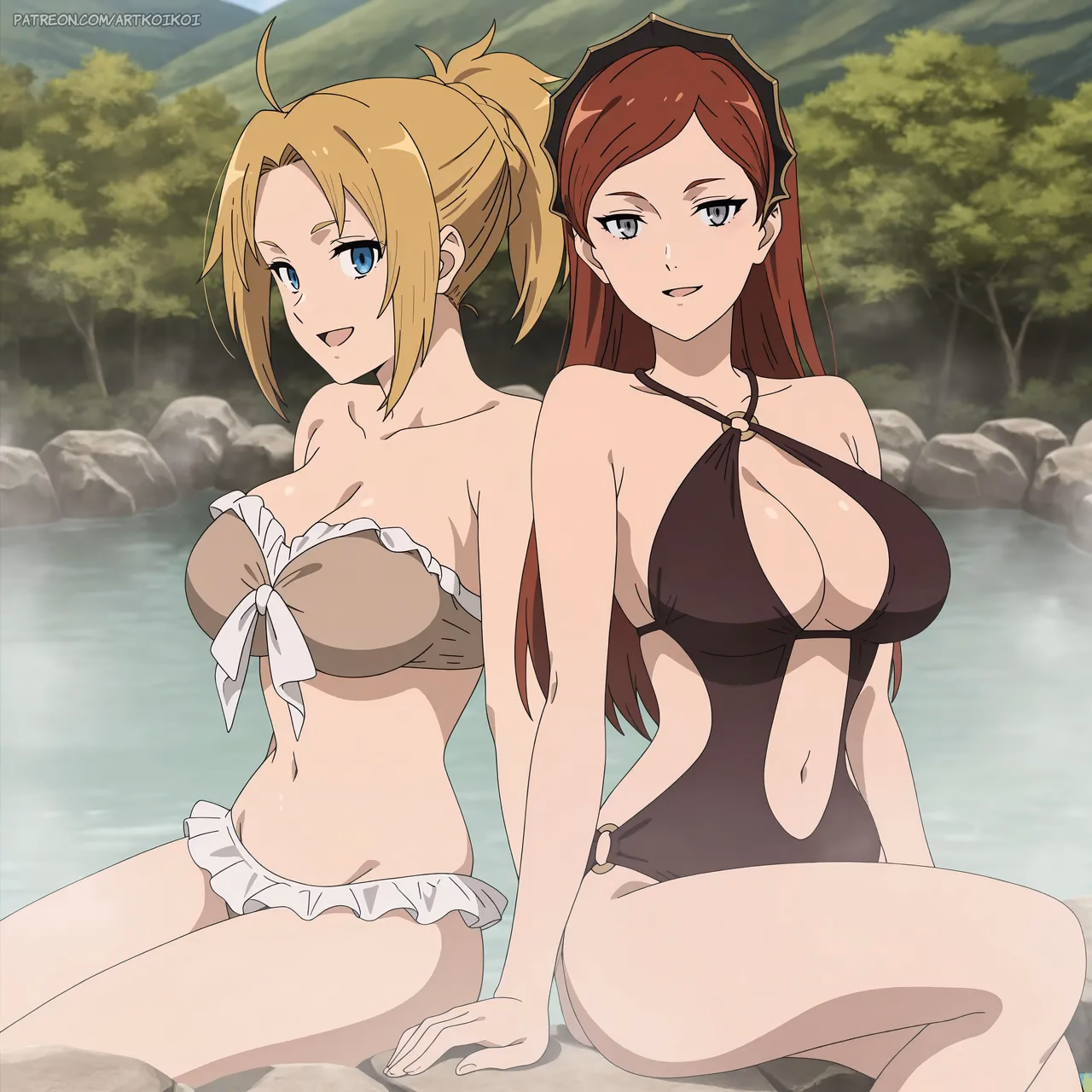 Hilda Boreas Greyrat x Zenith Greyrat - Mushoku Tensei: Jobless Reincarnation - Hentai Gallery - 80 Images — image 7 of 80