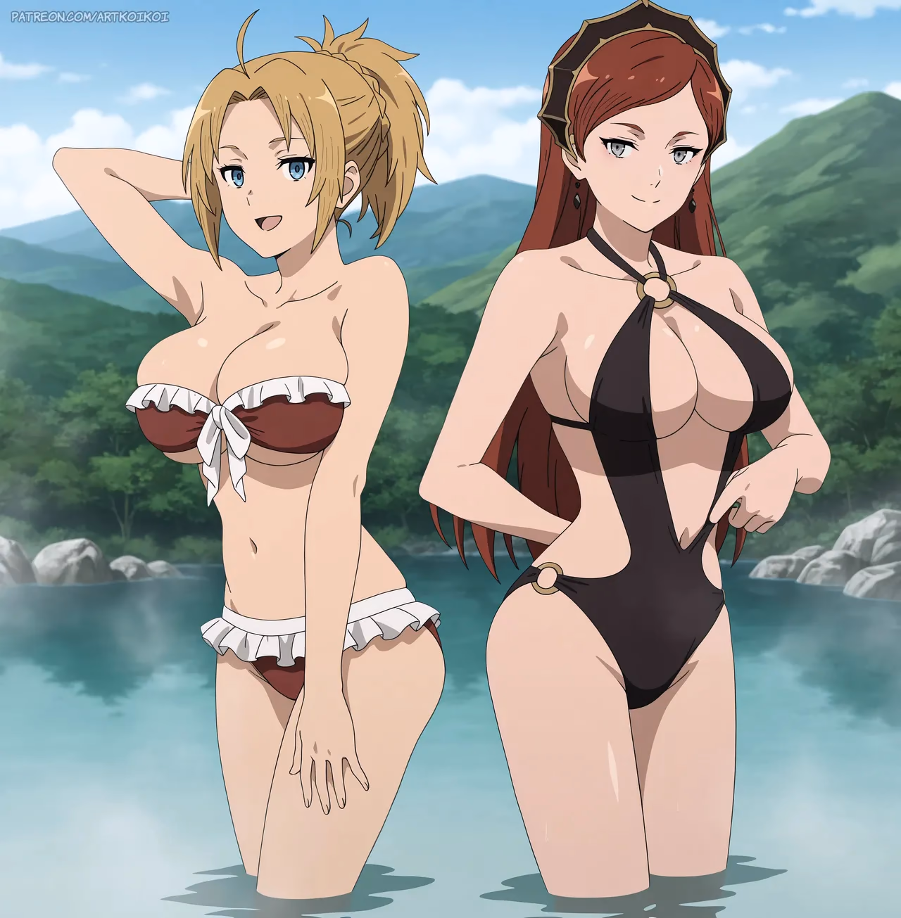 Hilda Boreas Greyrat x Zenith Greyrat - Mushoku Tensei: Jobless Reincarnation - Hentai Gallery - 80 Images — image 8 of 80