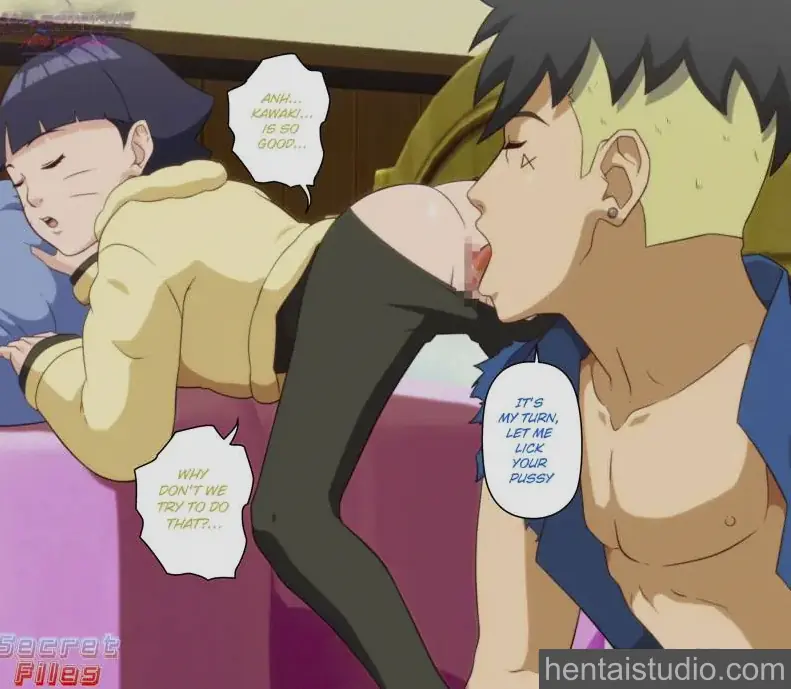 Himawari Kawaki Boruto from Naruto hentai art 3 of 7