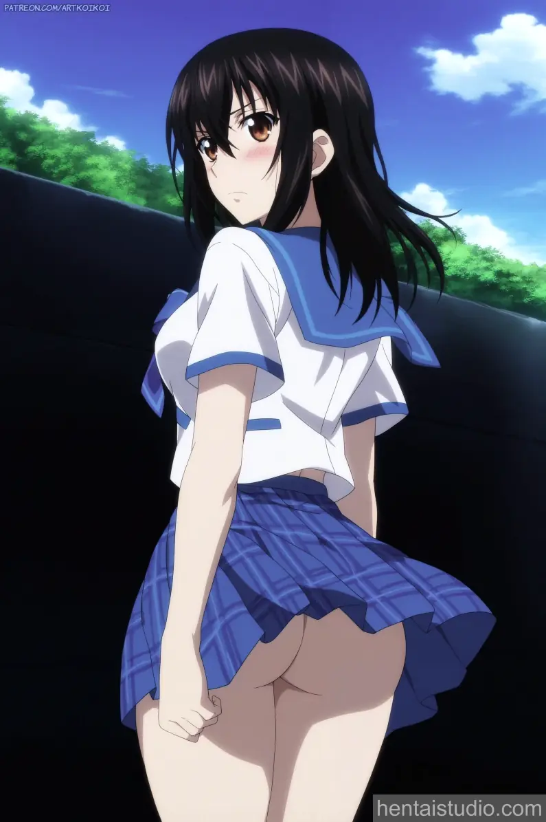 Himeragi Yukina from Strike The Blood hentai art 24 of 25