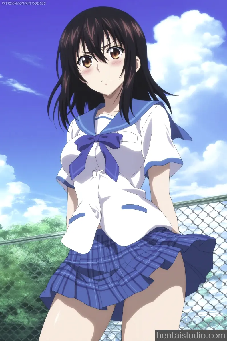 Himeragi Yukina | Strike The Blood - Fanart – hentai anime character, Himeragi Yukina, Strike The Blood, Skirt, Pussy, Big Tits, Creampie