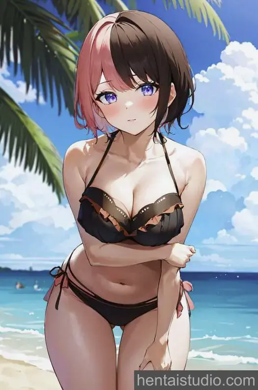 Hinano Tachibana from Vtuber Virtual Youtuber hentai art 2 of 4
