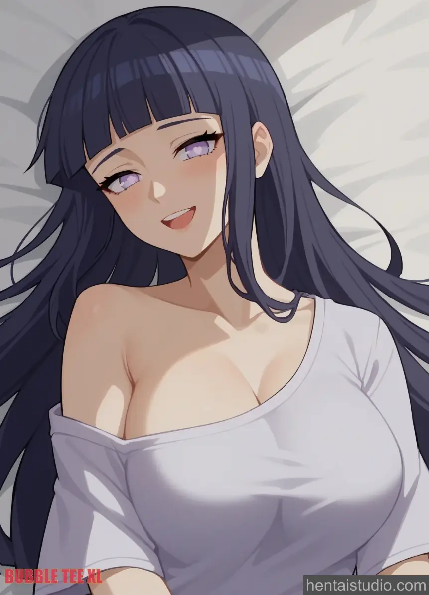 Hinata Hyuga from Naruto hentai art 18 of 46