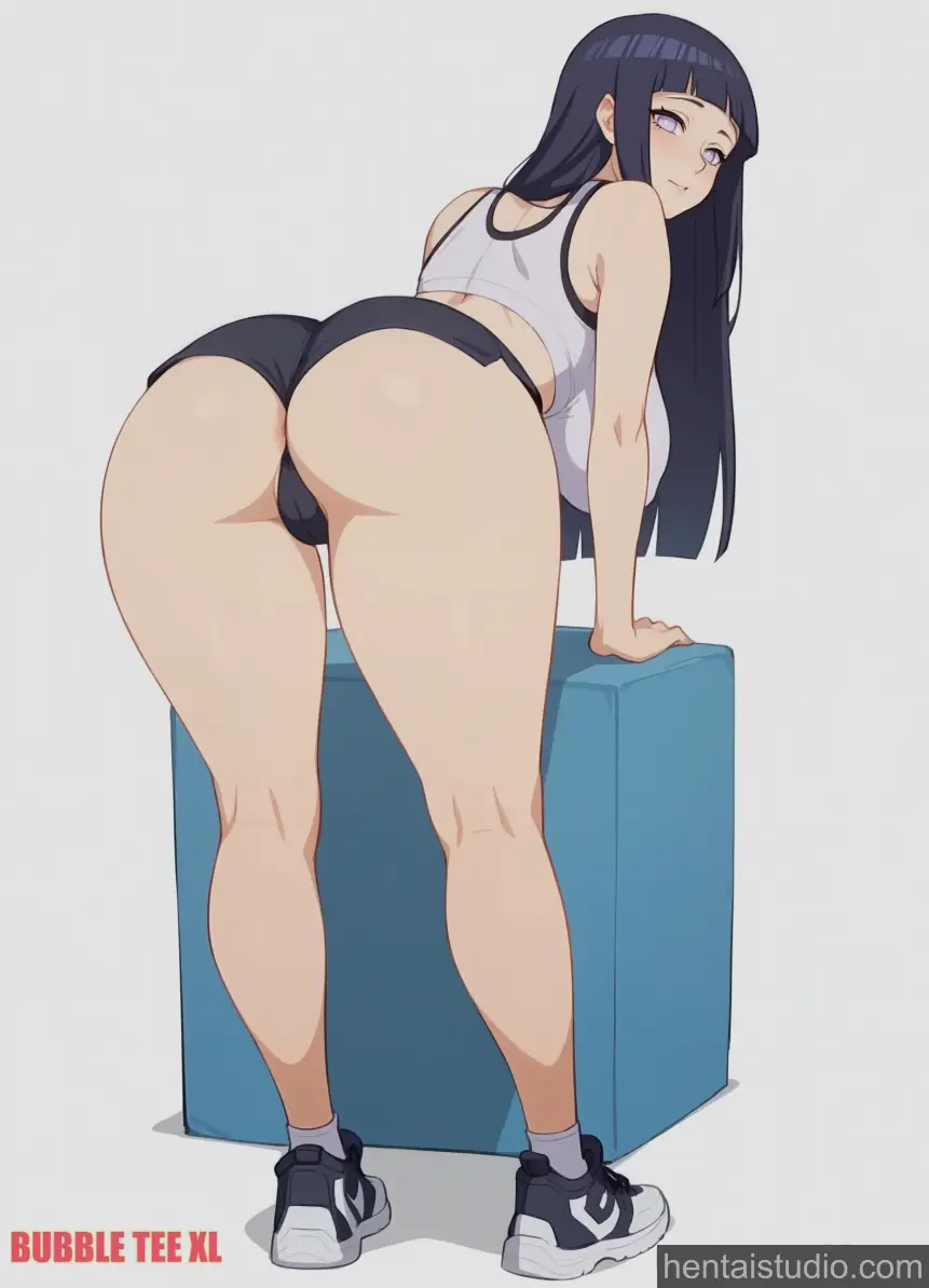 Hinata Hyuga from Naruto hentai art 5 of 46