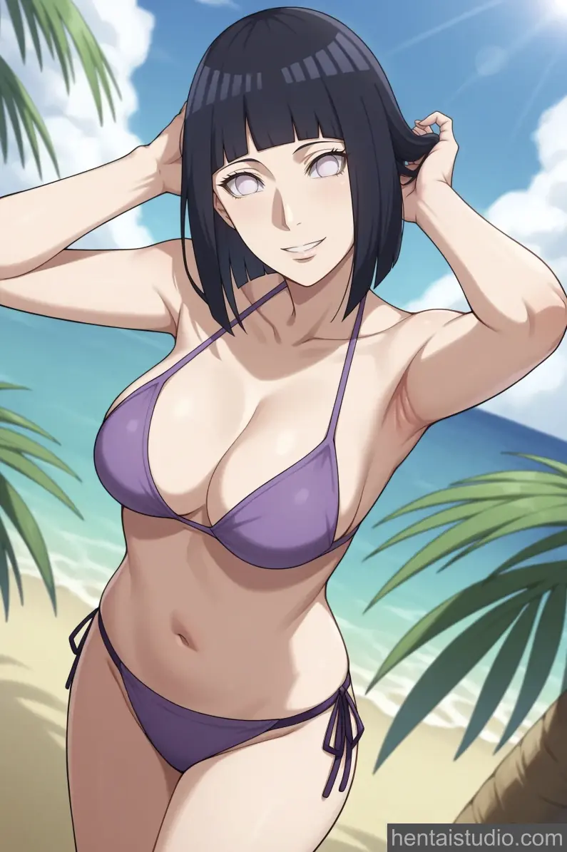 Hinata Hyuuga from Naruto hentai art 1 of 60
