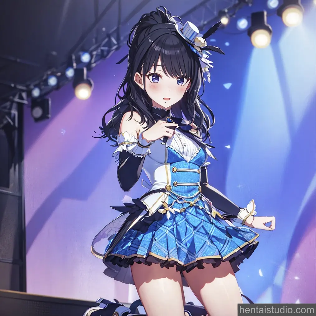 Hiori Kazano from The Idolmaster hentai art 1 of 5