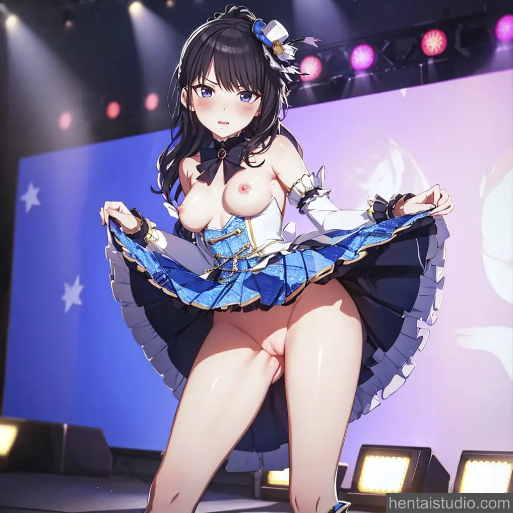 Hiori Kazano from The Idolmaster hentai art 2 of 5