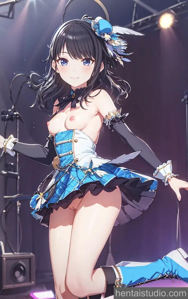 Hiori Kazano from The Idolmaster hentai art 3 of 5