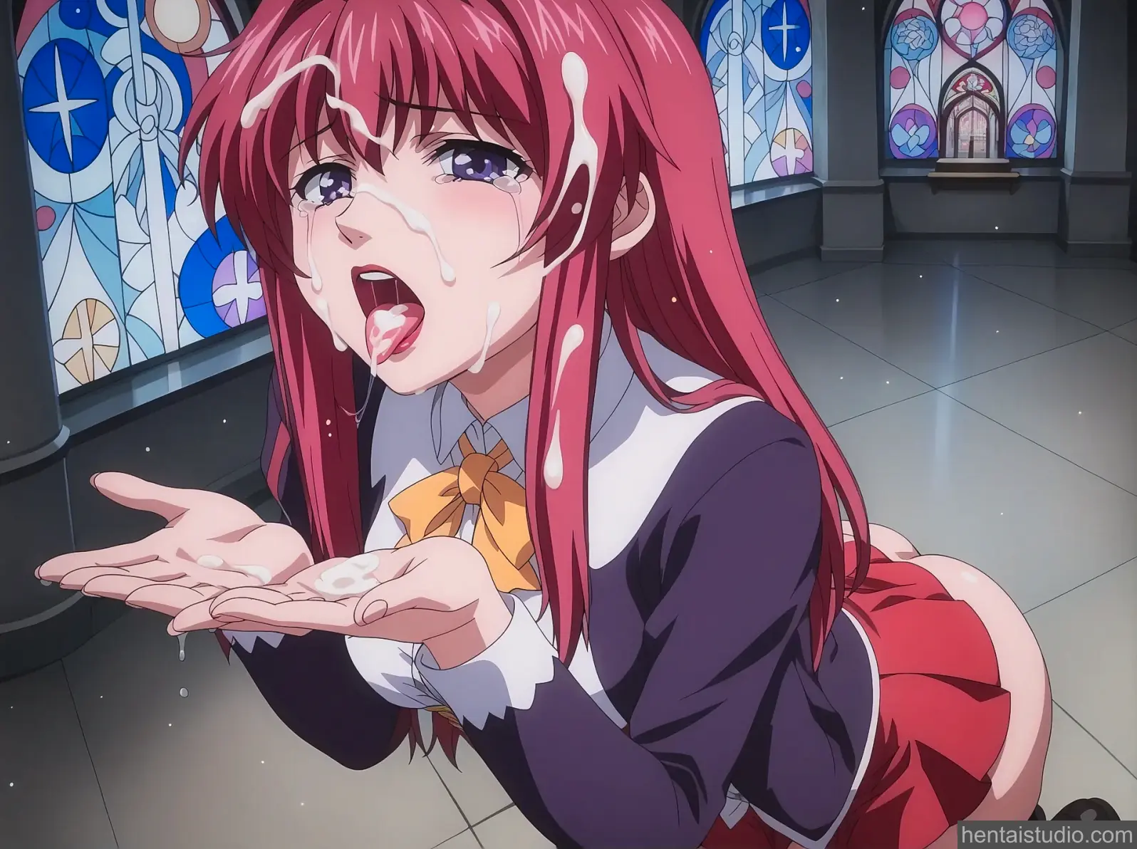 Hiroko Takashiro from Bible Black hentai art 41 of 52