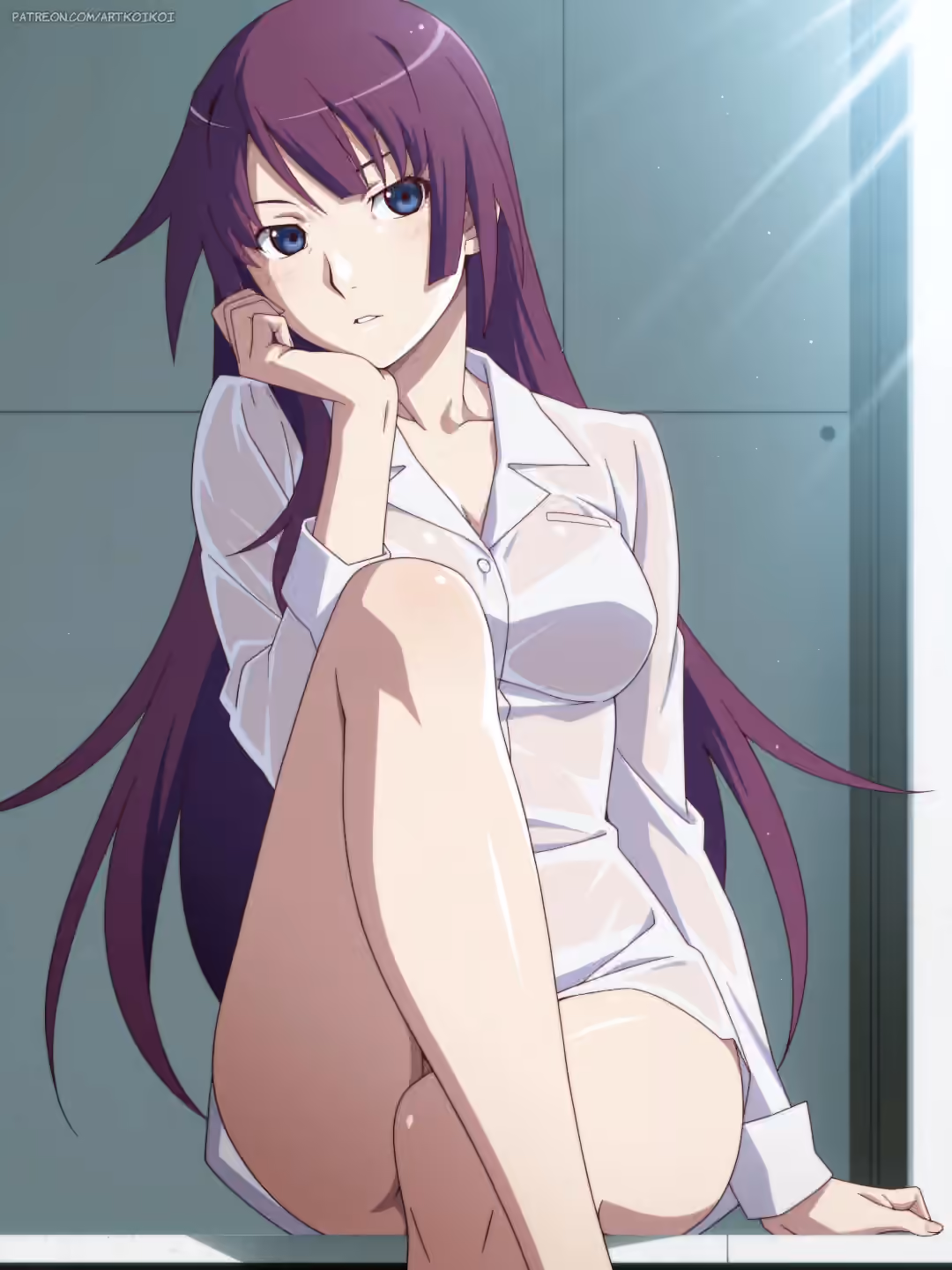 Hitagi Senjougahara - Bakemonogatari - Hentai Gallery 3 - 30 Images — image 1 of 30