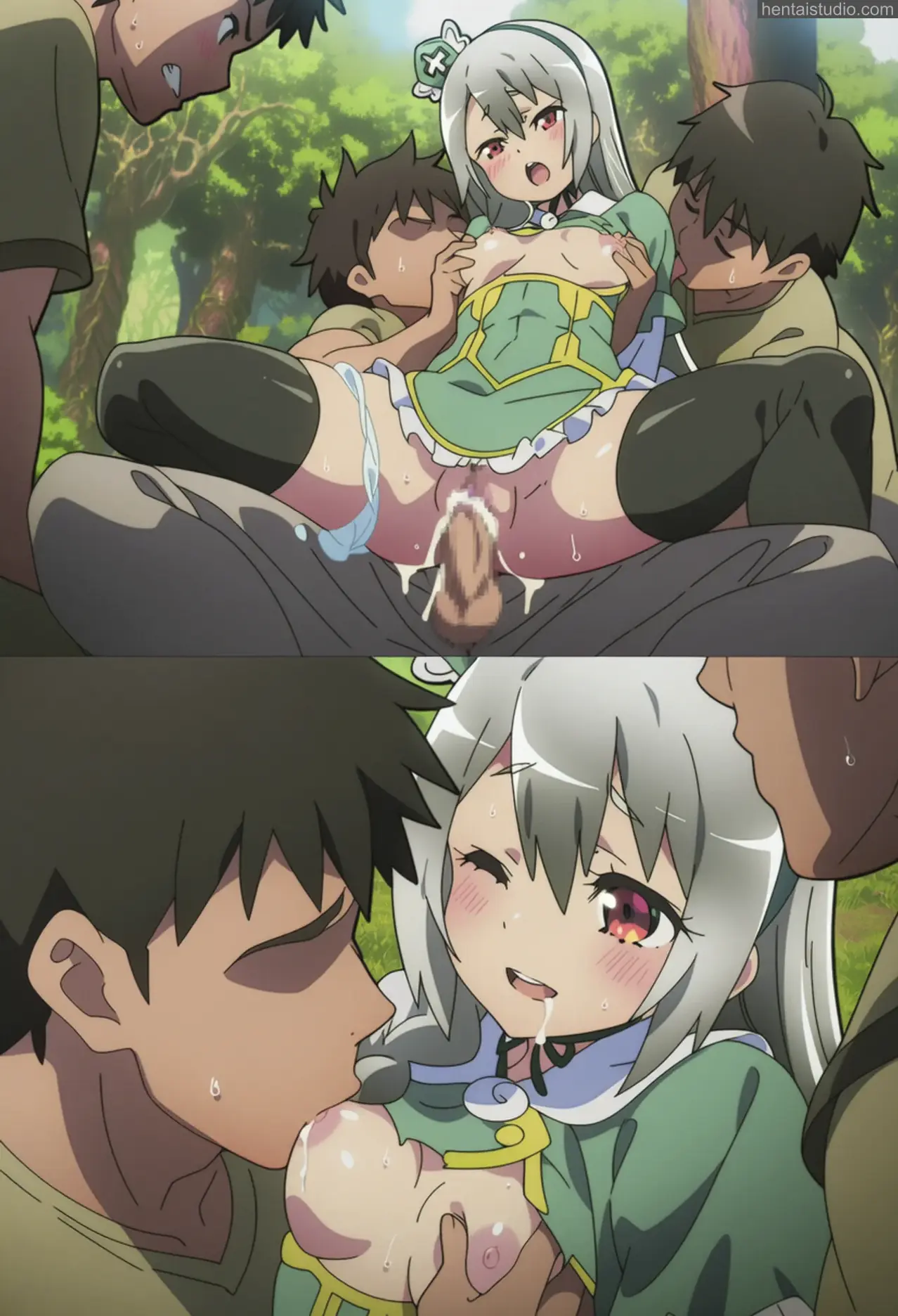 Hitamu Kyan Enome Hanabata Nohkins Maidena Ange Esyne Toxico Dannar from Immoral Guild hentai art 15 of 82