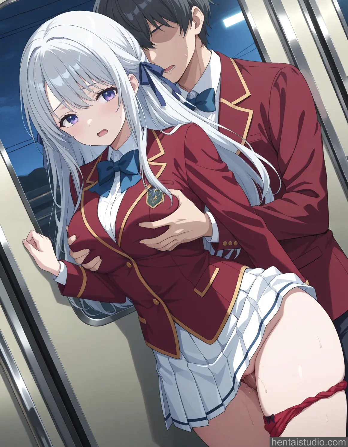 Hiyori Shiina from Classroom Of The Elite hentai art 11 of 18