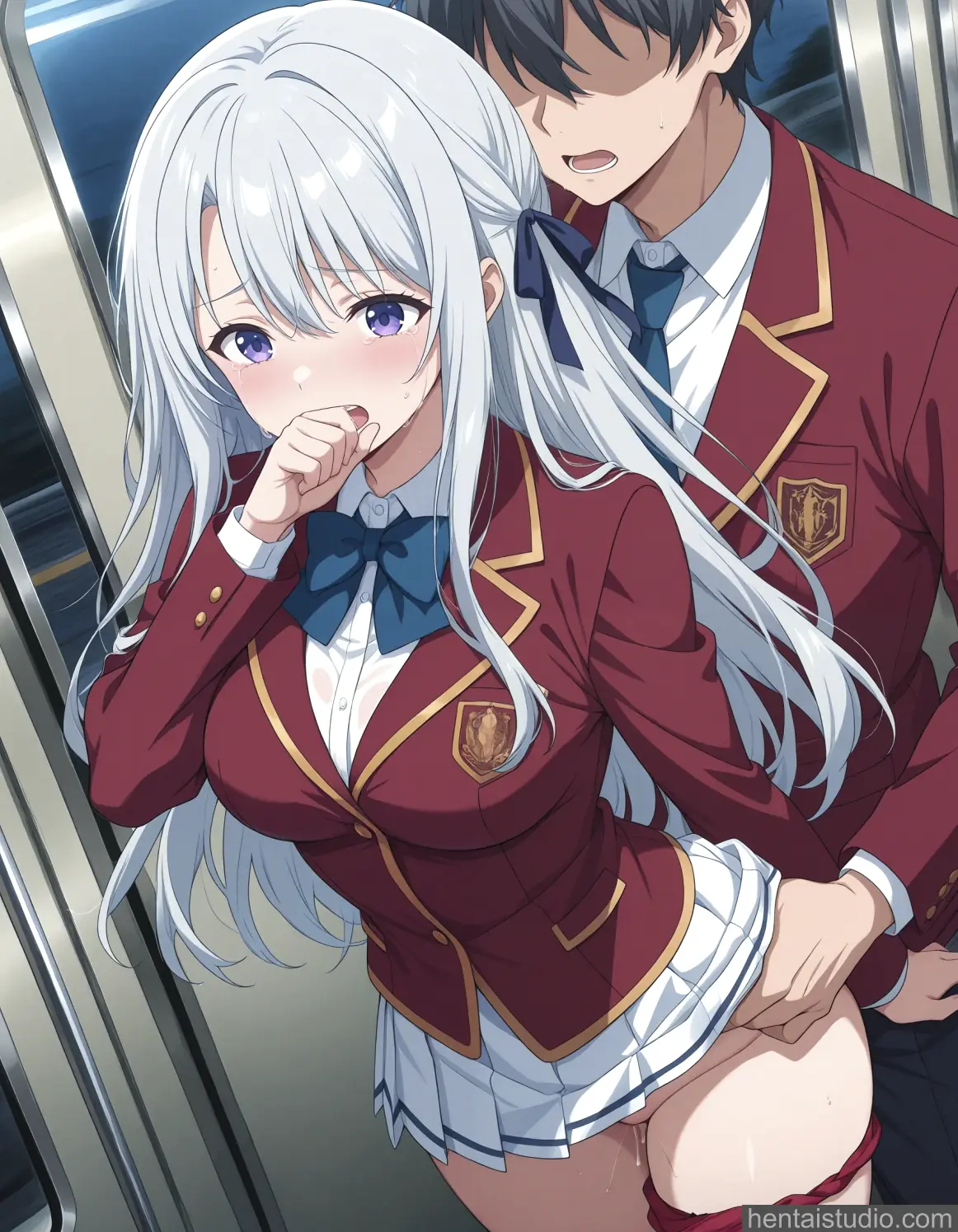 Hiyori Shiina from Classroom Of The Elite hentai art 12 of 18